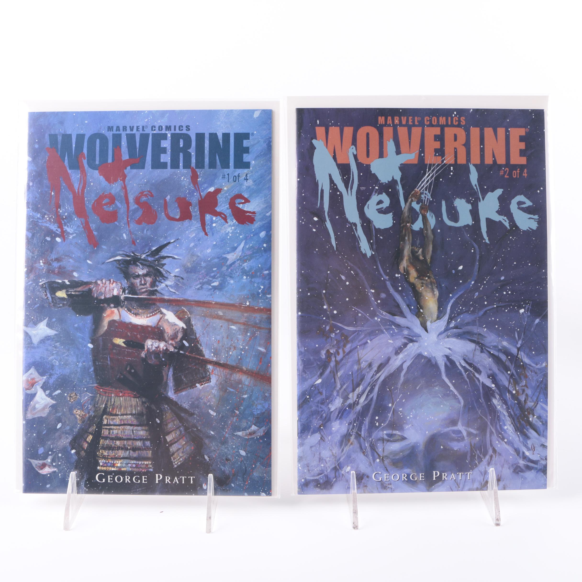 Four Complete "Wolverine" Miniseries Comic Book Sets