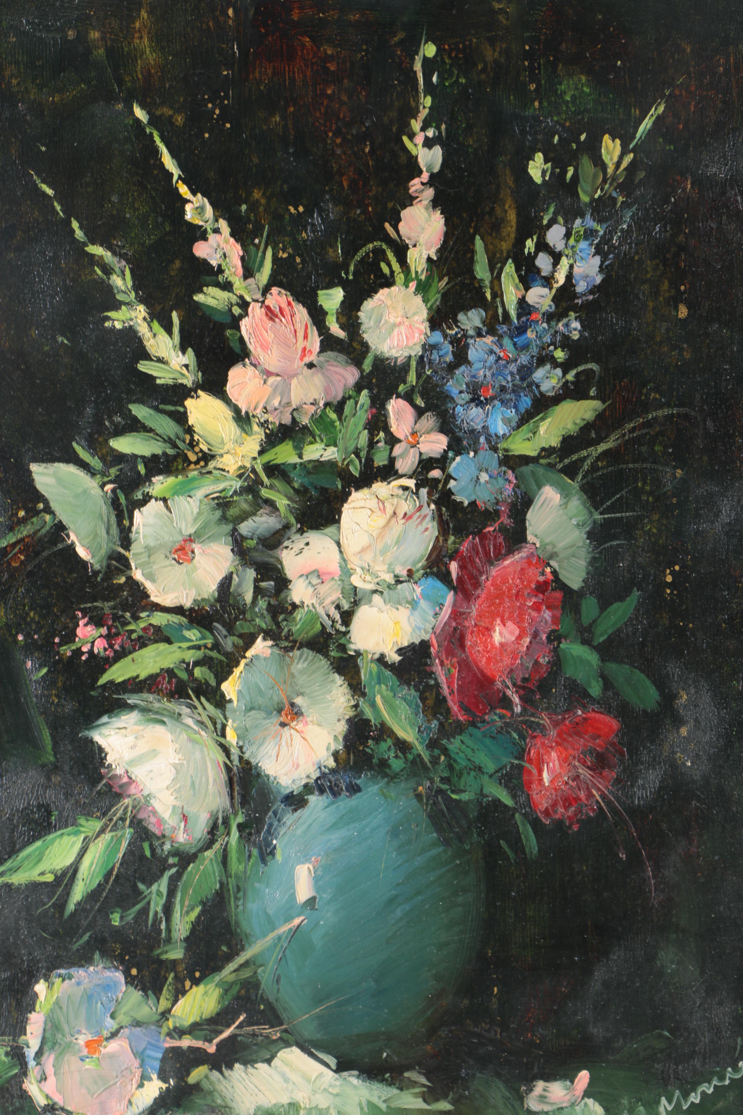 Oil Painting on Canvas Floral Still Life