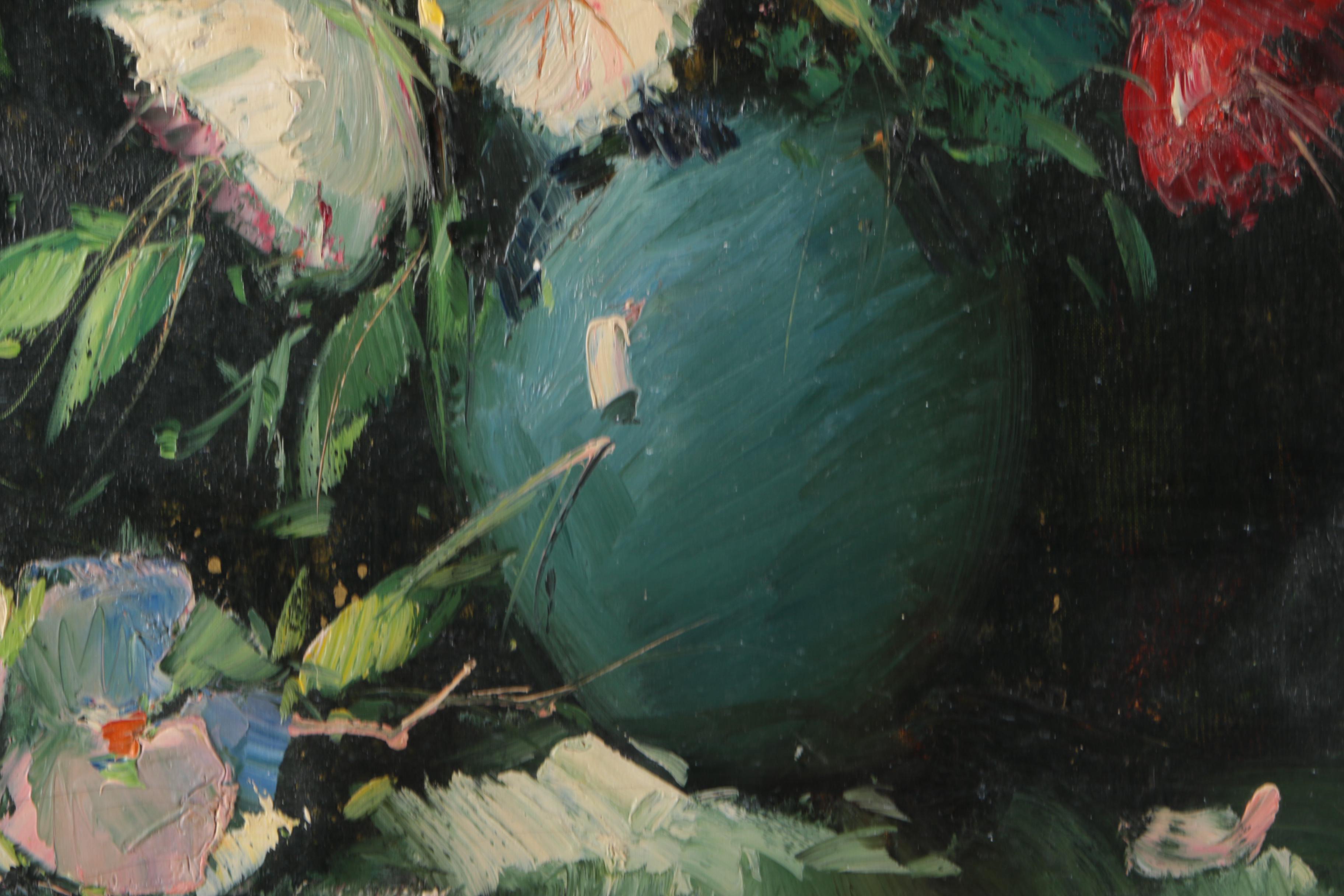 Oil Painting on Canvas Floral Still Life