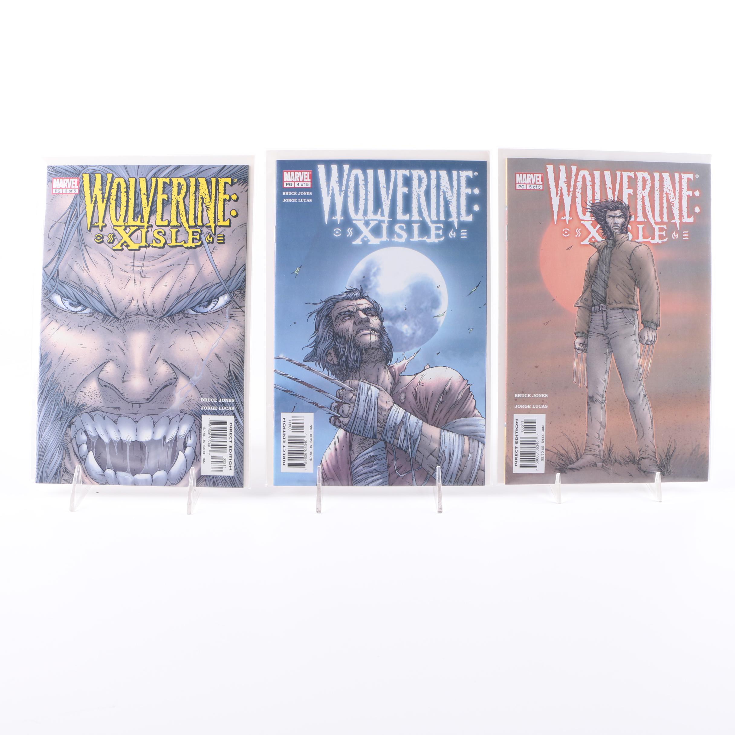 Four Complete "Wolverine" Miniseries Comic Book Sets