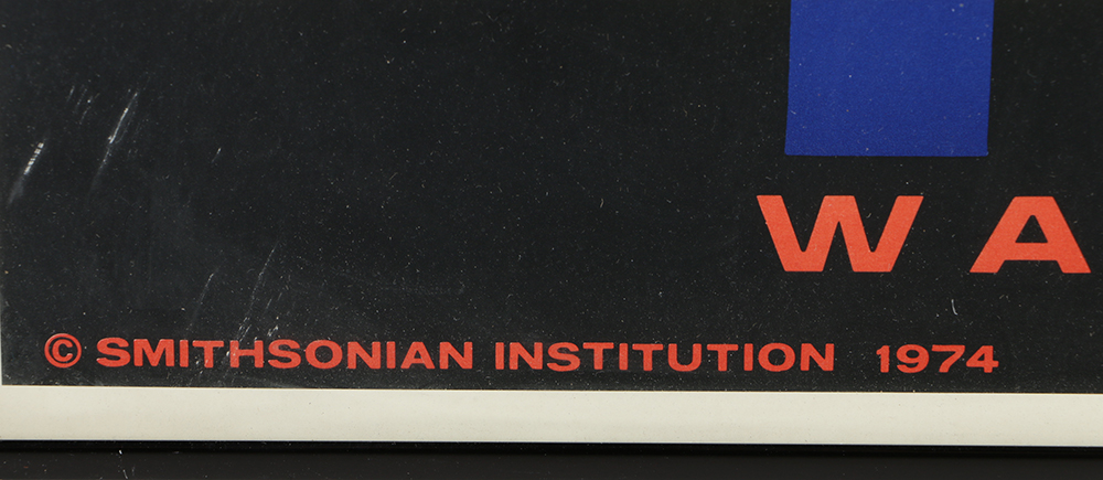 Robert Indiana Offset Lithograph Poster for the Hirshhorn Museum