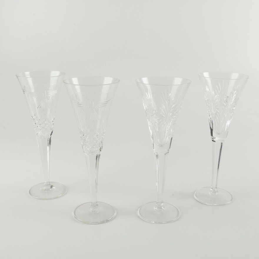 Waterford Crystal Millennium Champagne Flutes