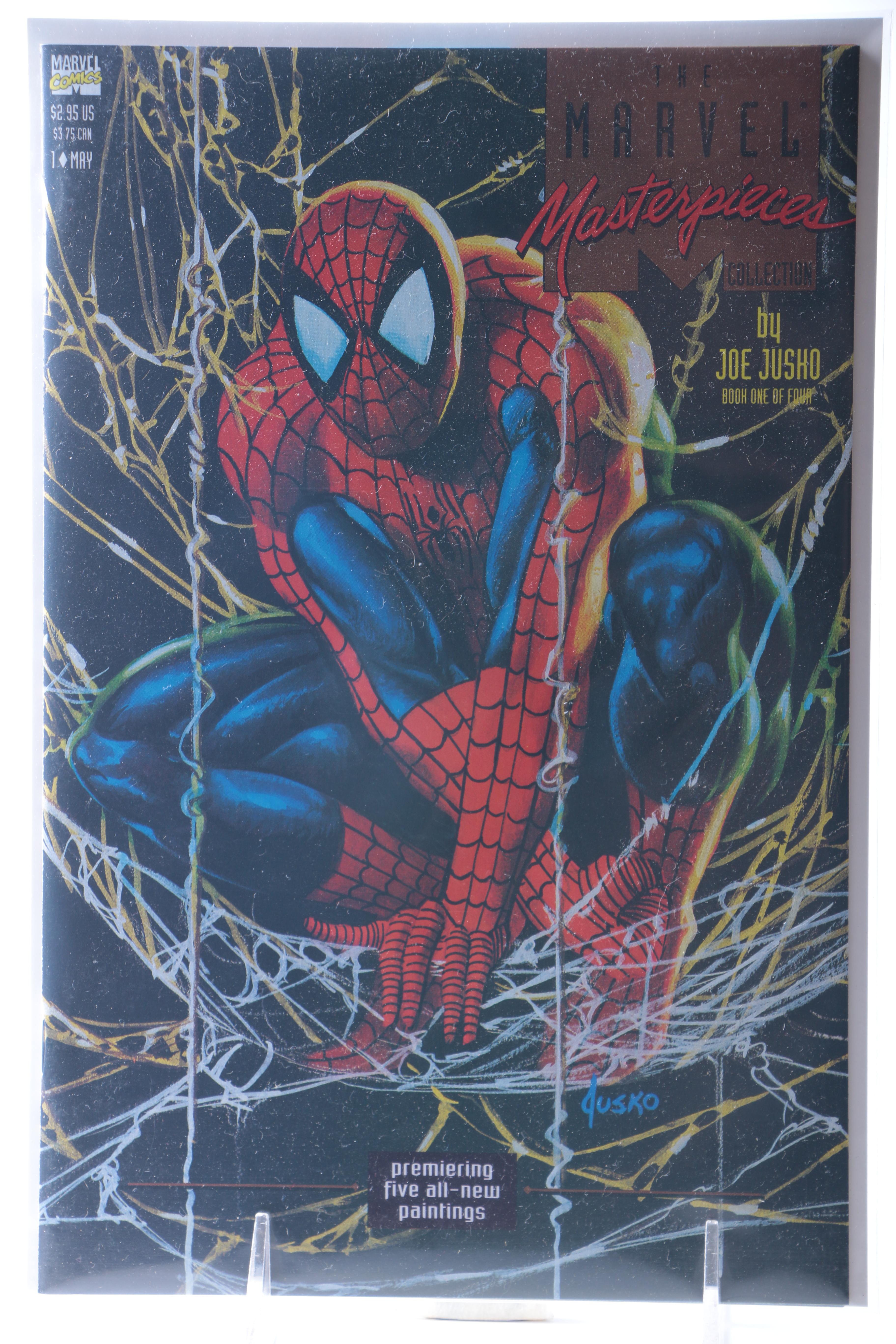 Full Series of "Marvel Masterpieces" and "Marvel Masterpieces 2" Comic Books