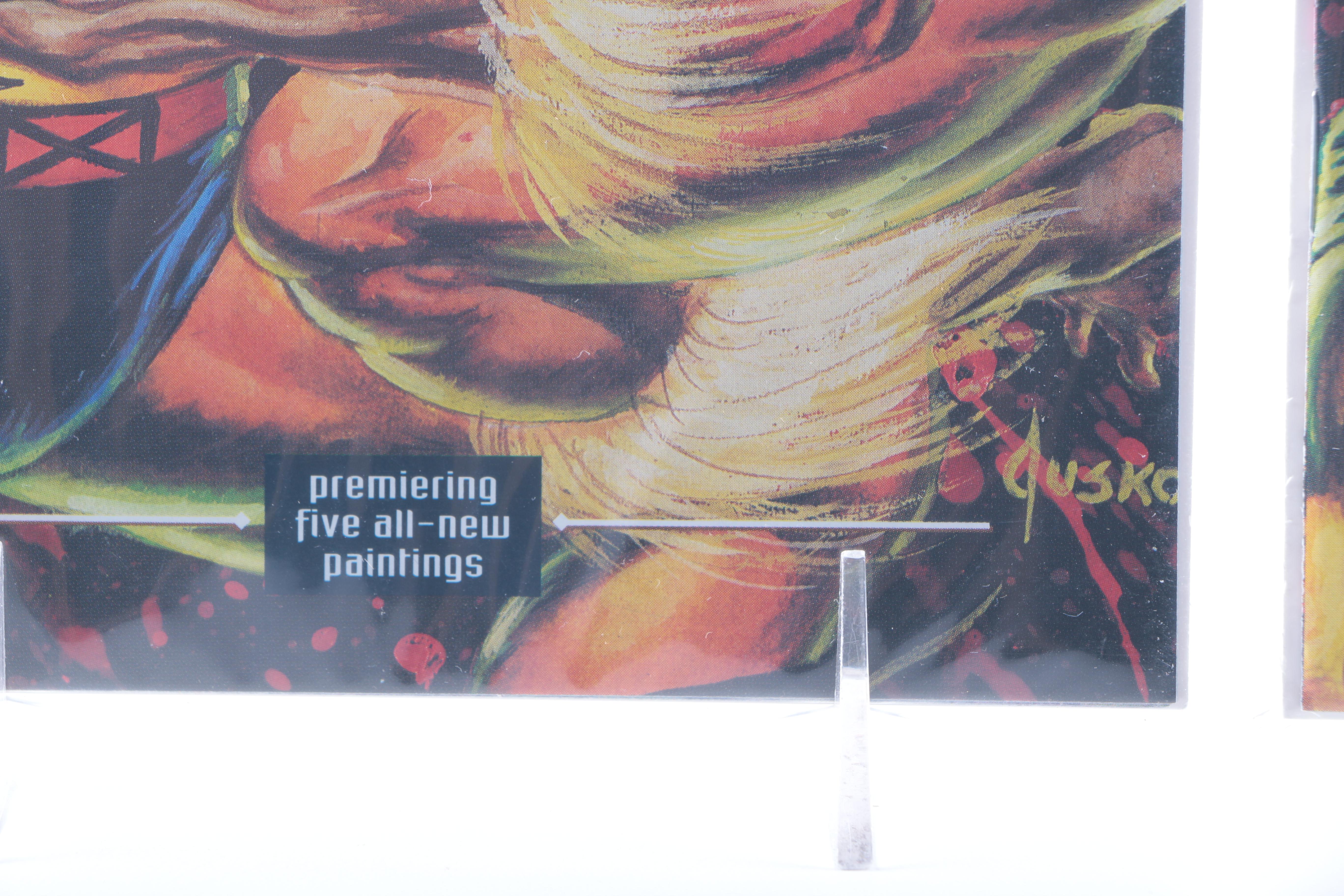 Full Series of "Marvel Masterpieces" and "Marvel Masterpieces 2" Comic Books