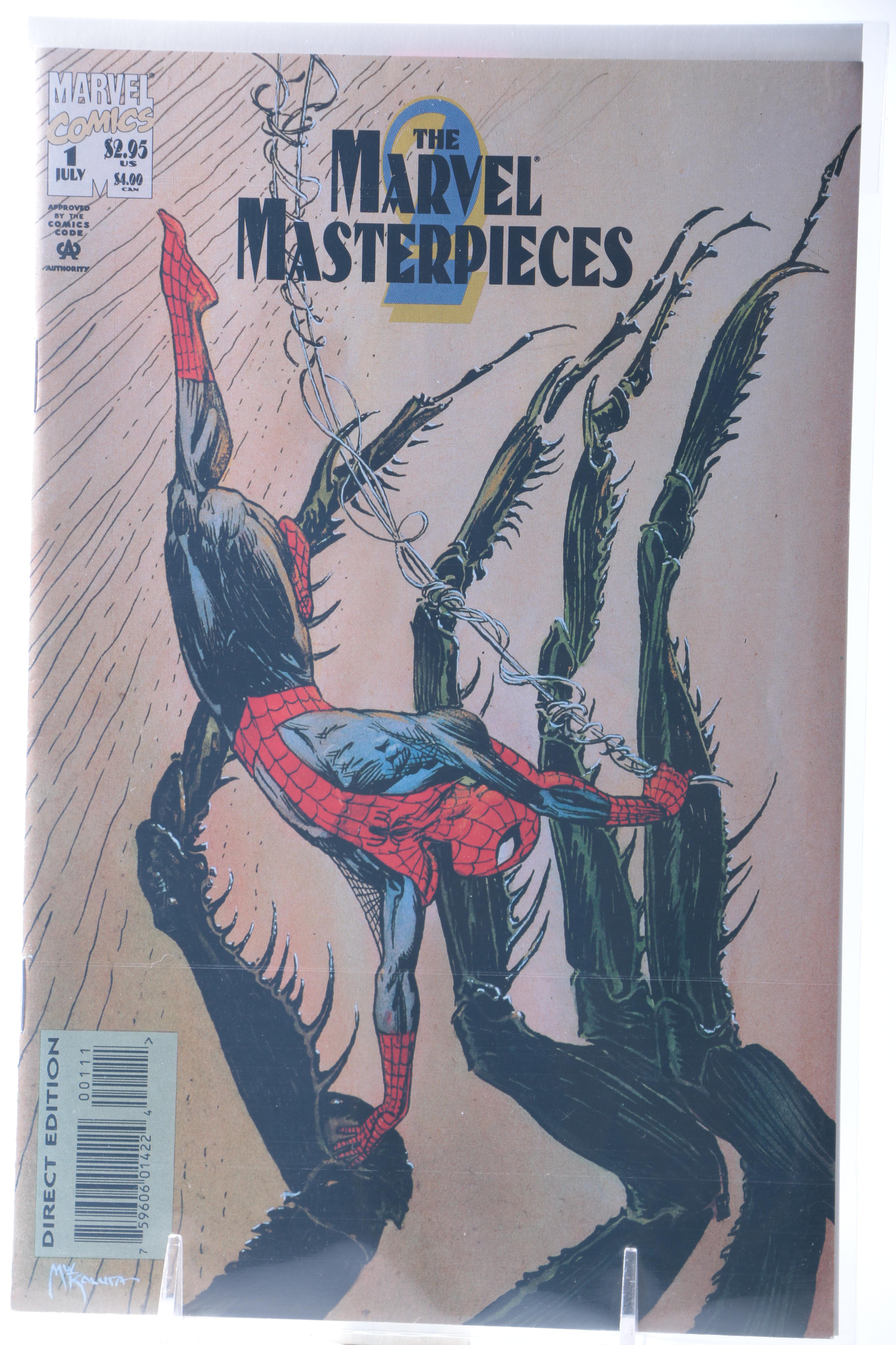 Full Series of "Marvel Masterpieces" and "Marvel Masterpieces 2" Comic Books