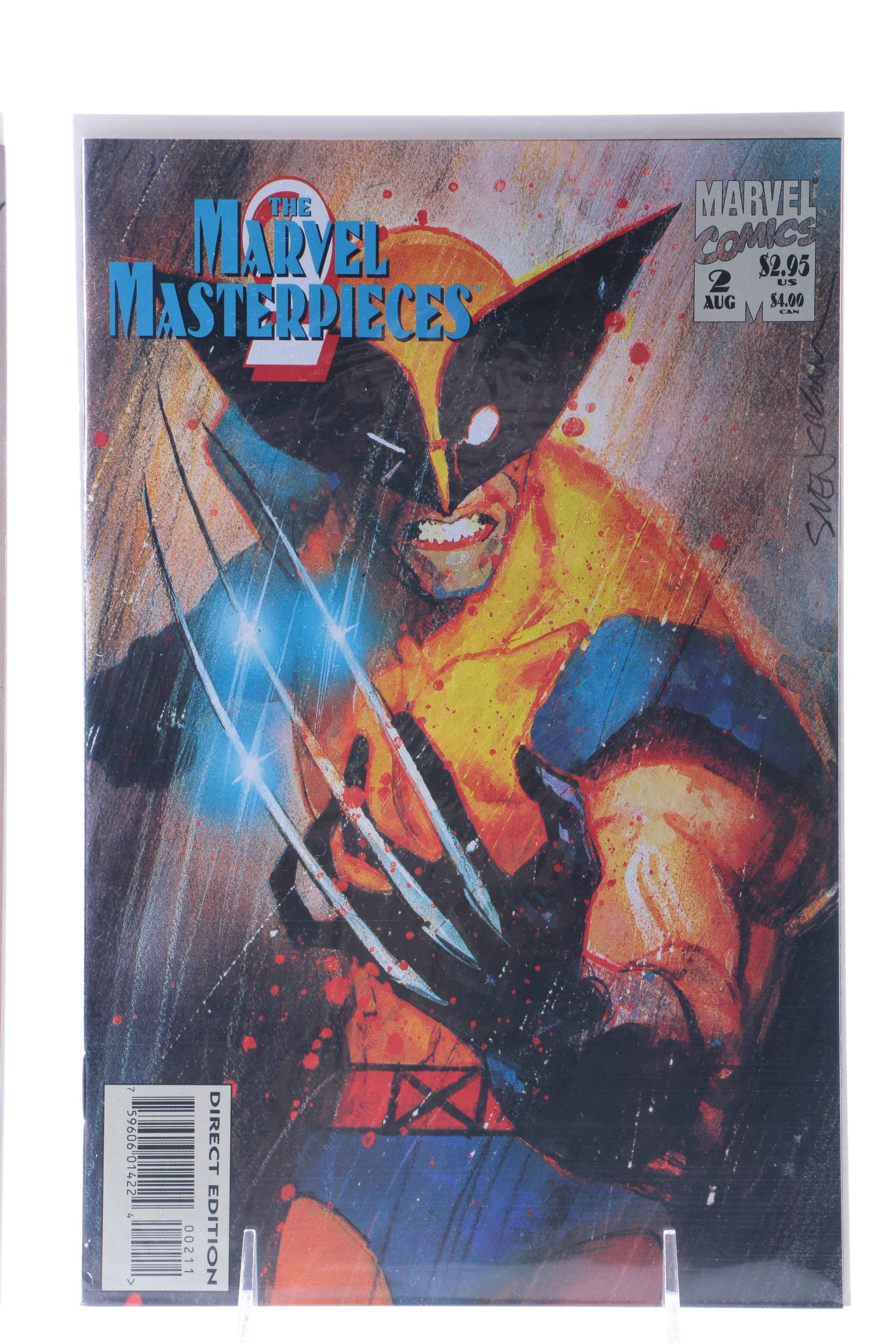 Full Series of "Marvel Masterpieces" and "Marvel Masterpieces 2" Comic Books