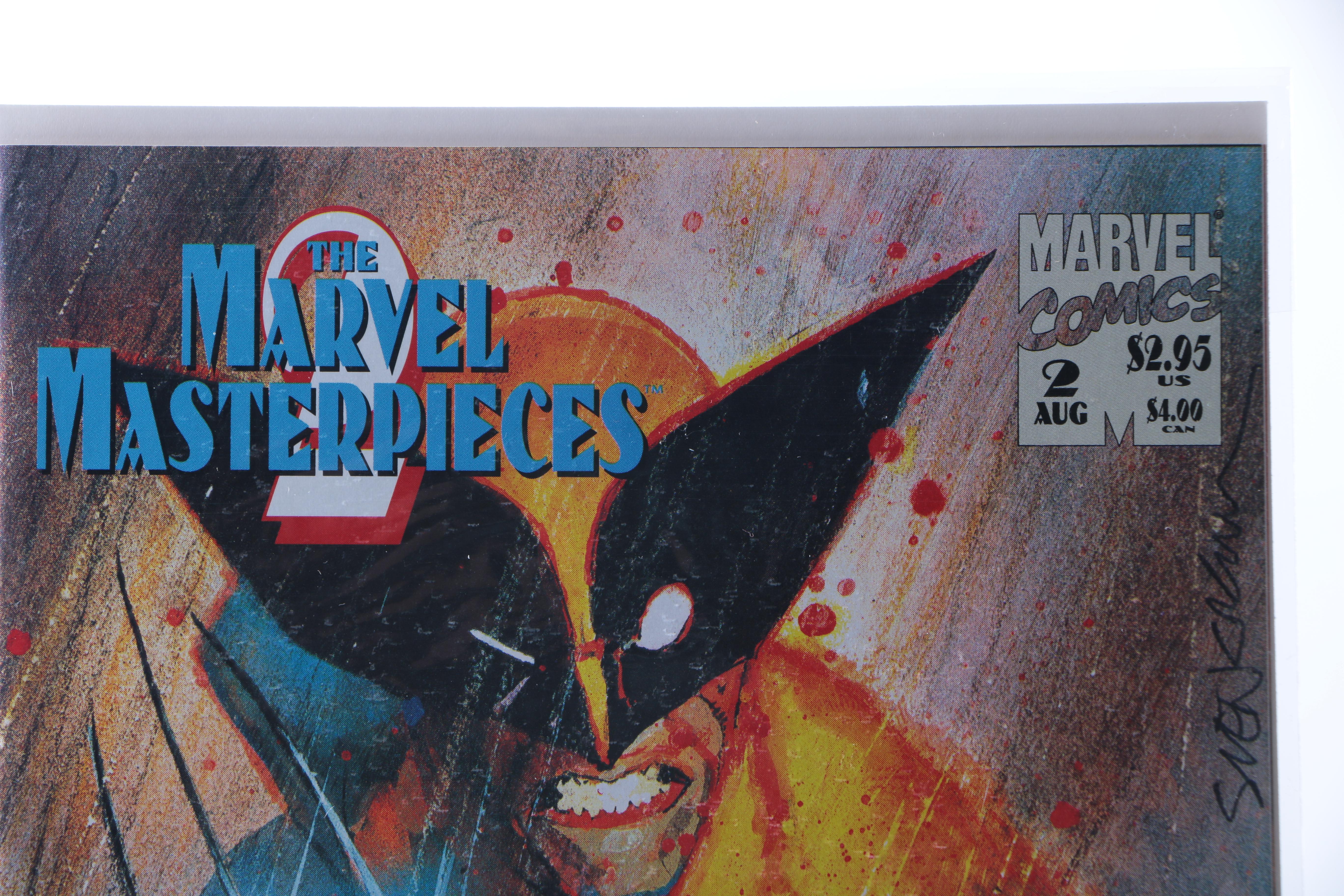 Full Series of "Marvel Masterpieces" and "Marvel Masterpieces 2" Comic Books