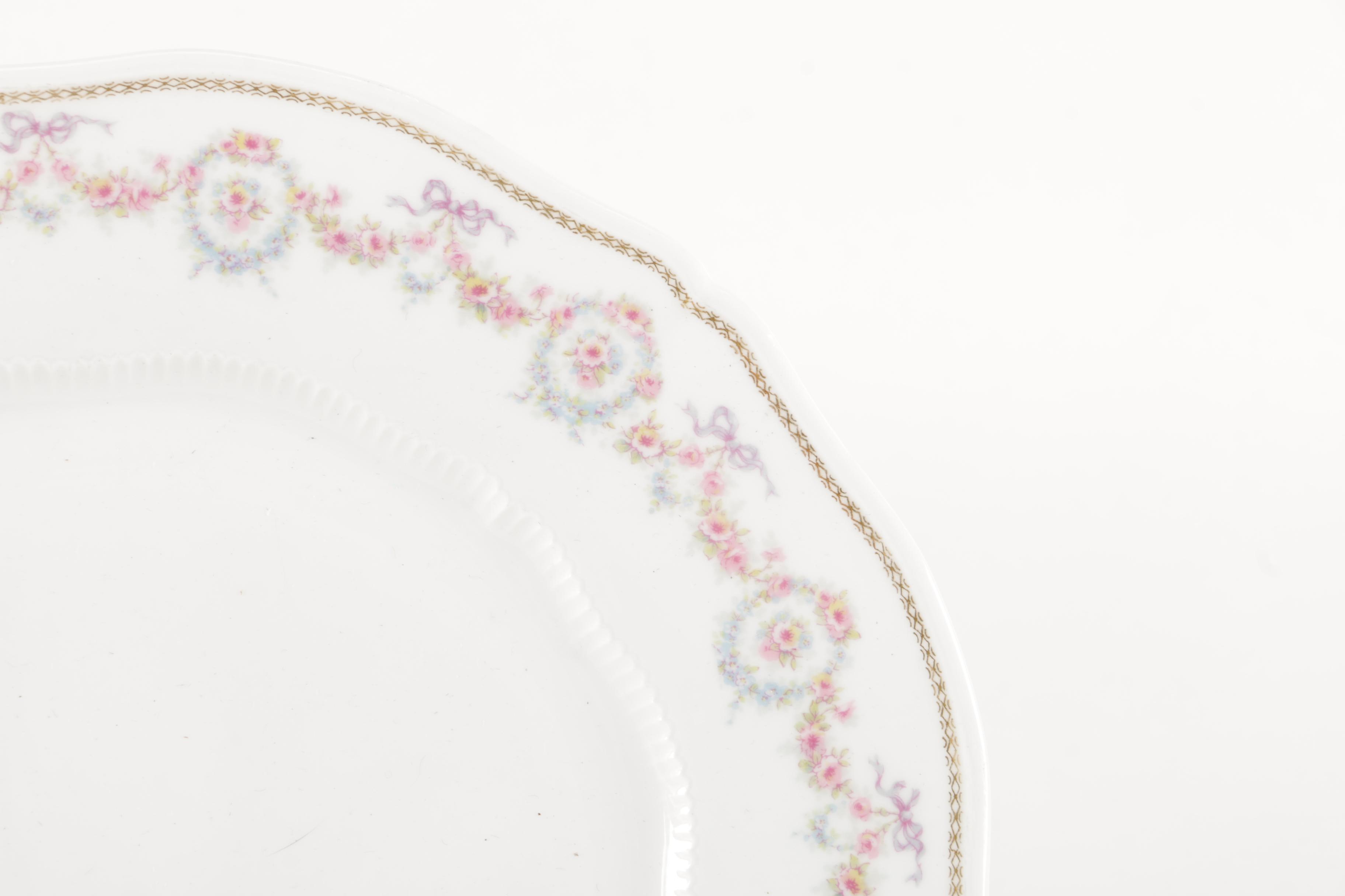 Generous Set of Théodore Haviland Limoges Porcelain Tableware