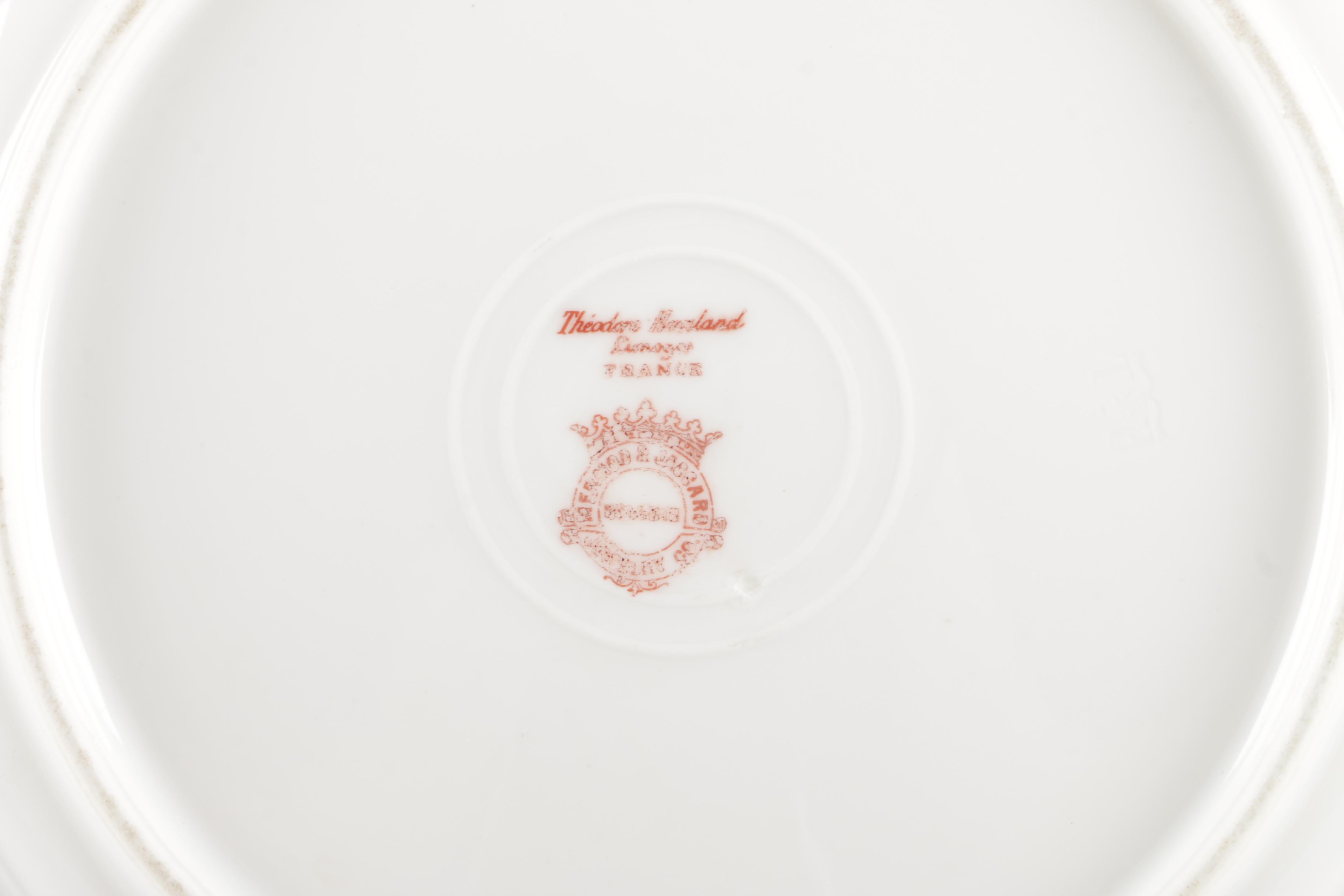 Generous Set of Théodore Haviland Limoges Porcelain Tableware