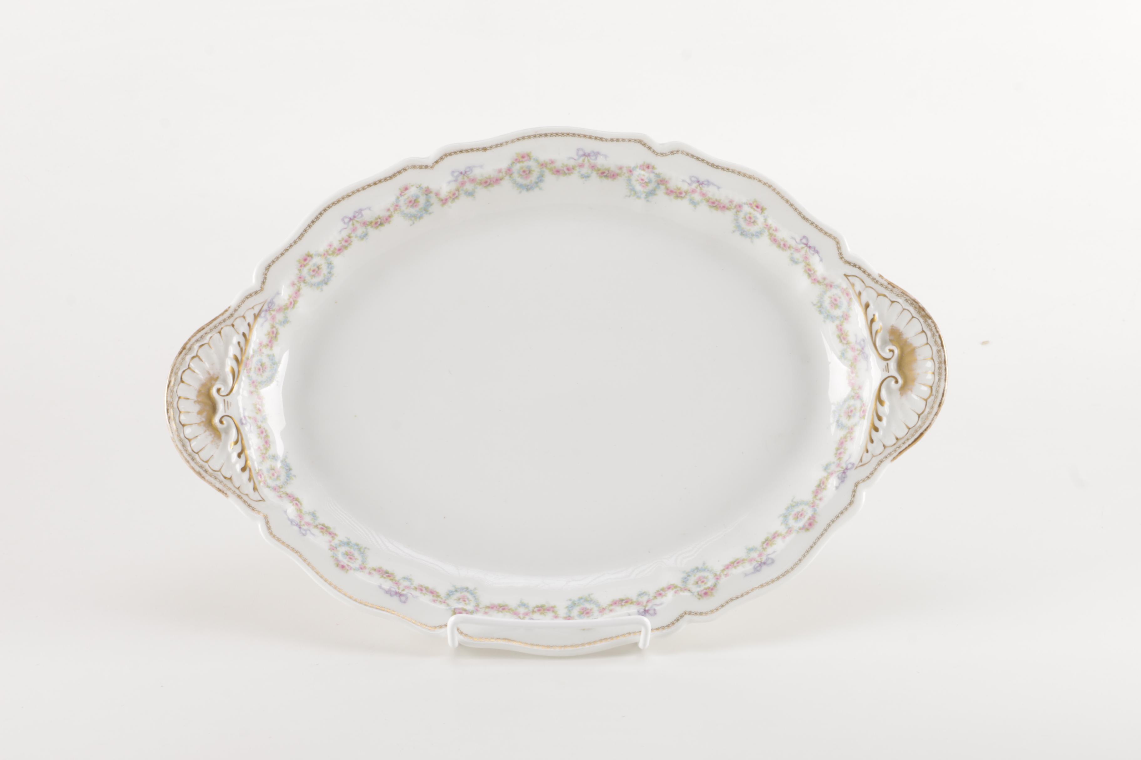 Generous Set of Théodore Haviland Limoges Porcelain Tableware