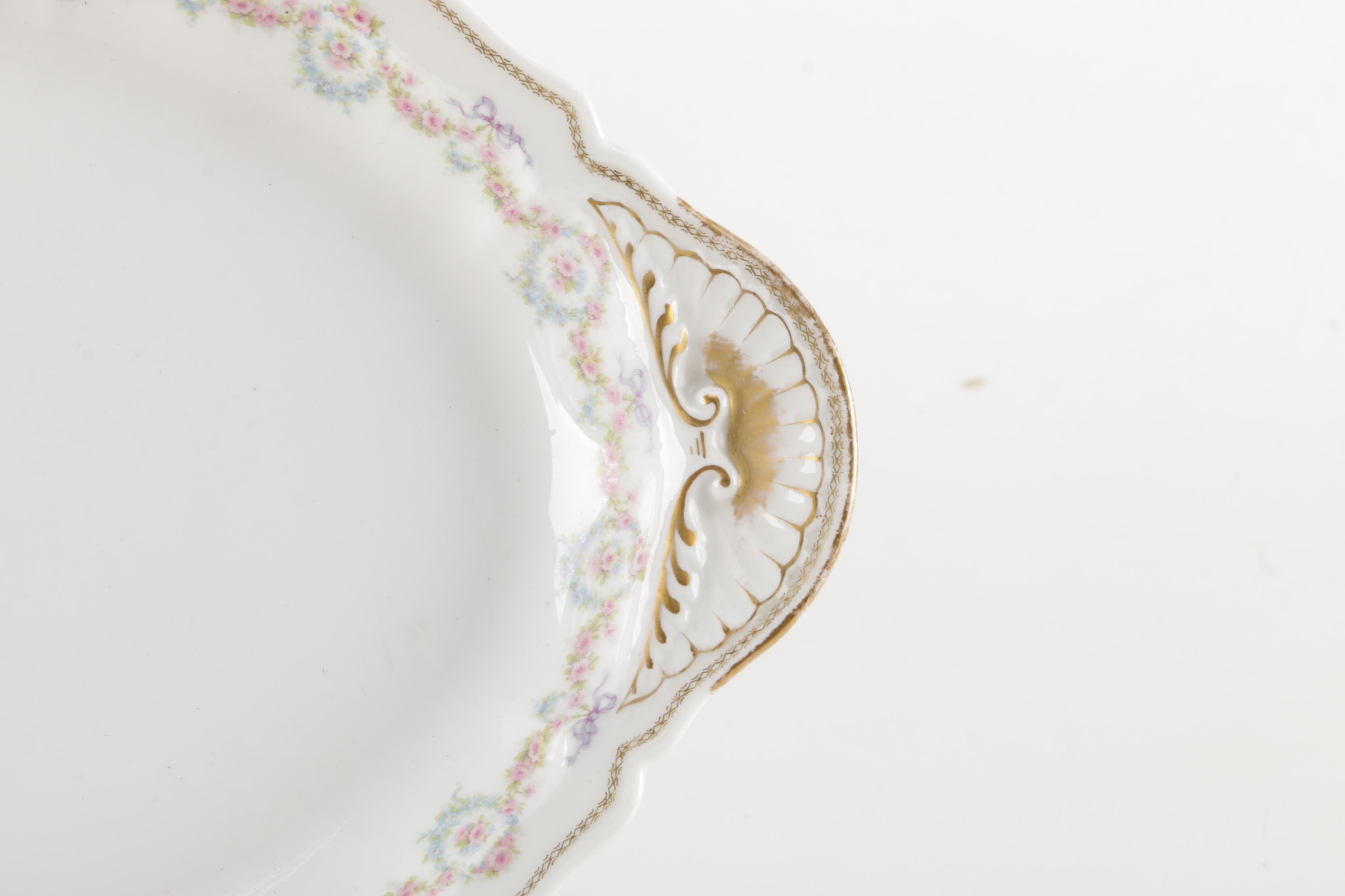 Generous Set of Théodore Haviland Limoges Porcelain Tableware