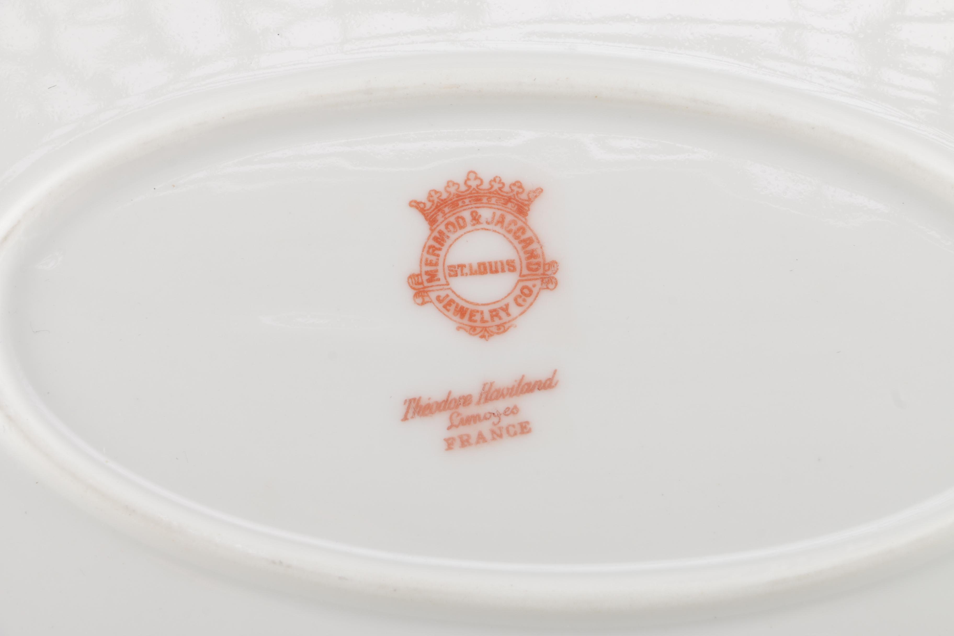 Generous Set of Théodore Haviland Limoges Porcelain Tableware