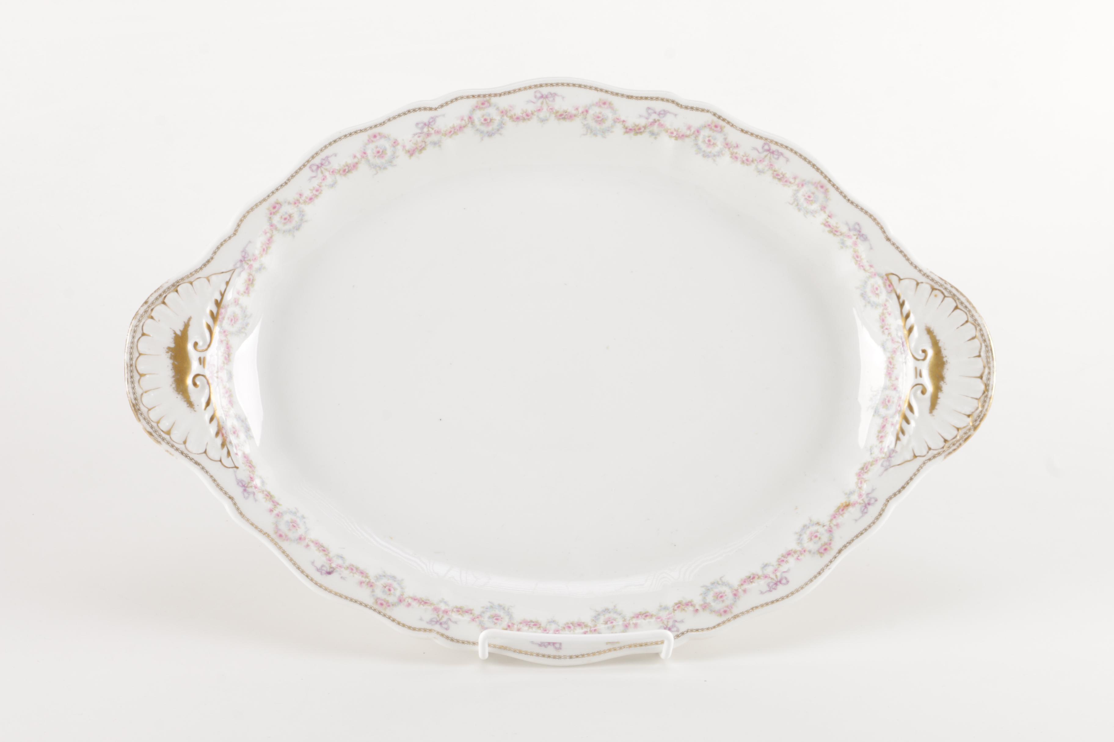 Generous Set of Théodore Haviland Limoges Porcelain Tableware