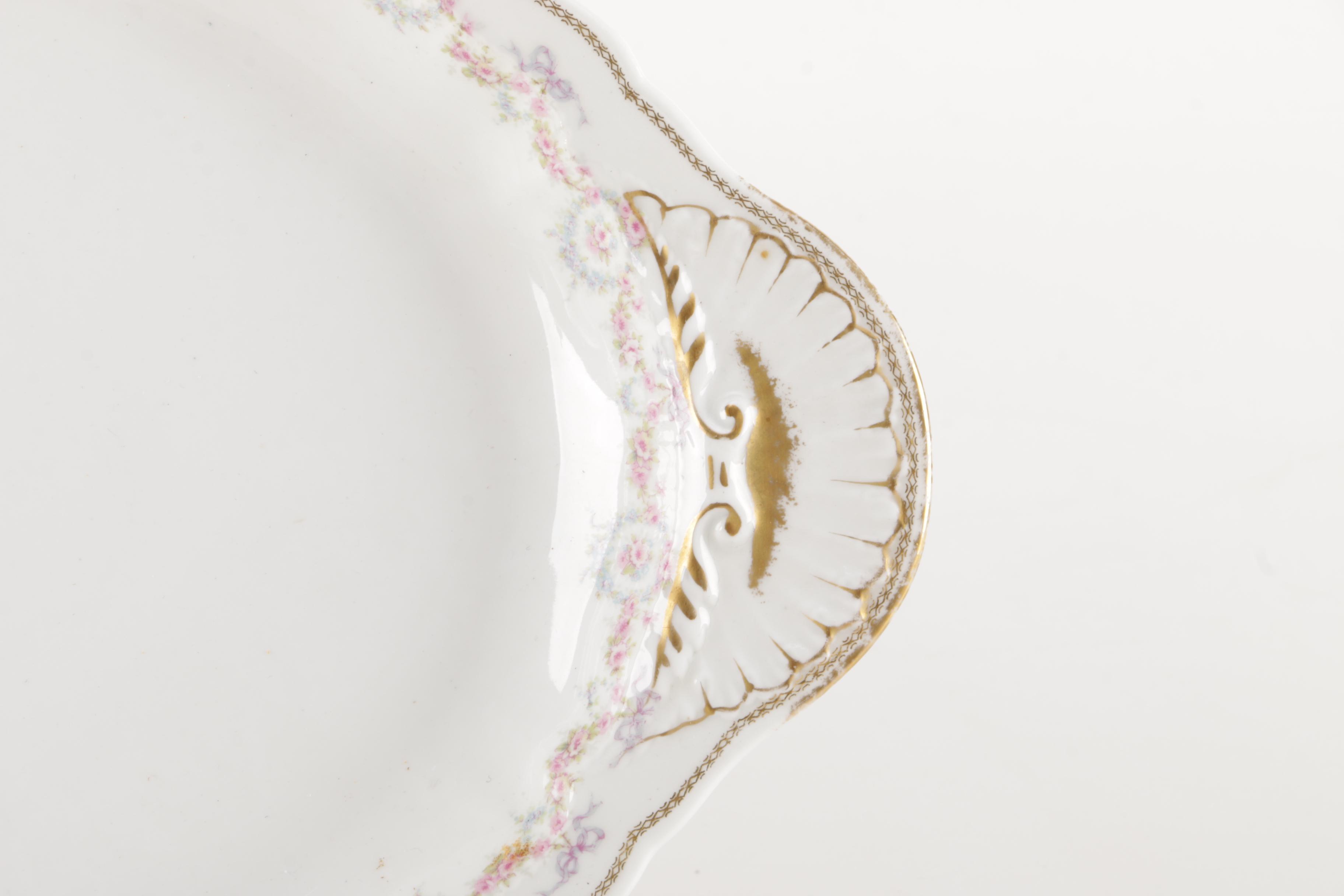 Generous Set of Théodore Haviland Limoges Porcelain Tableware