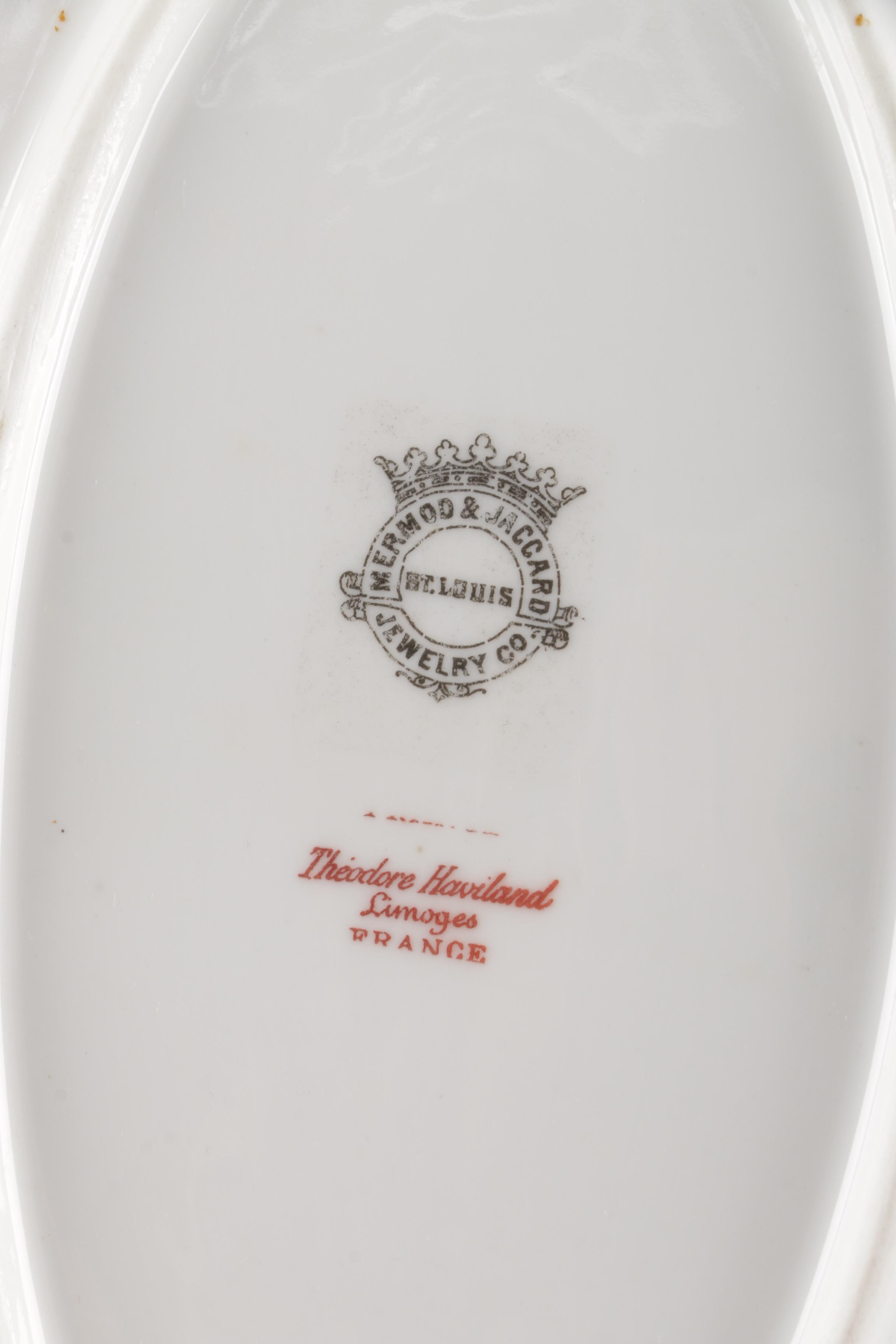 Generous Set of Théodore Haviland Limoges Porcelain Tableware