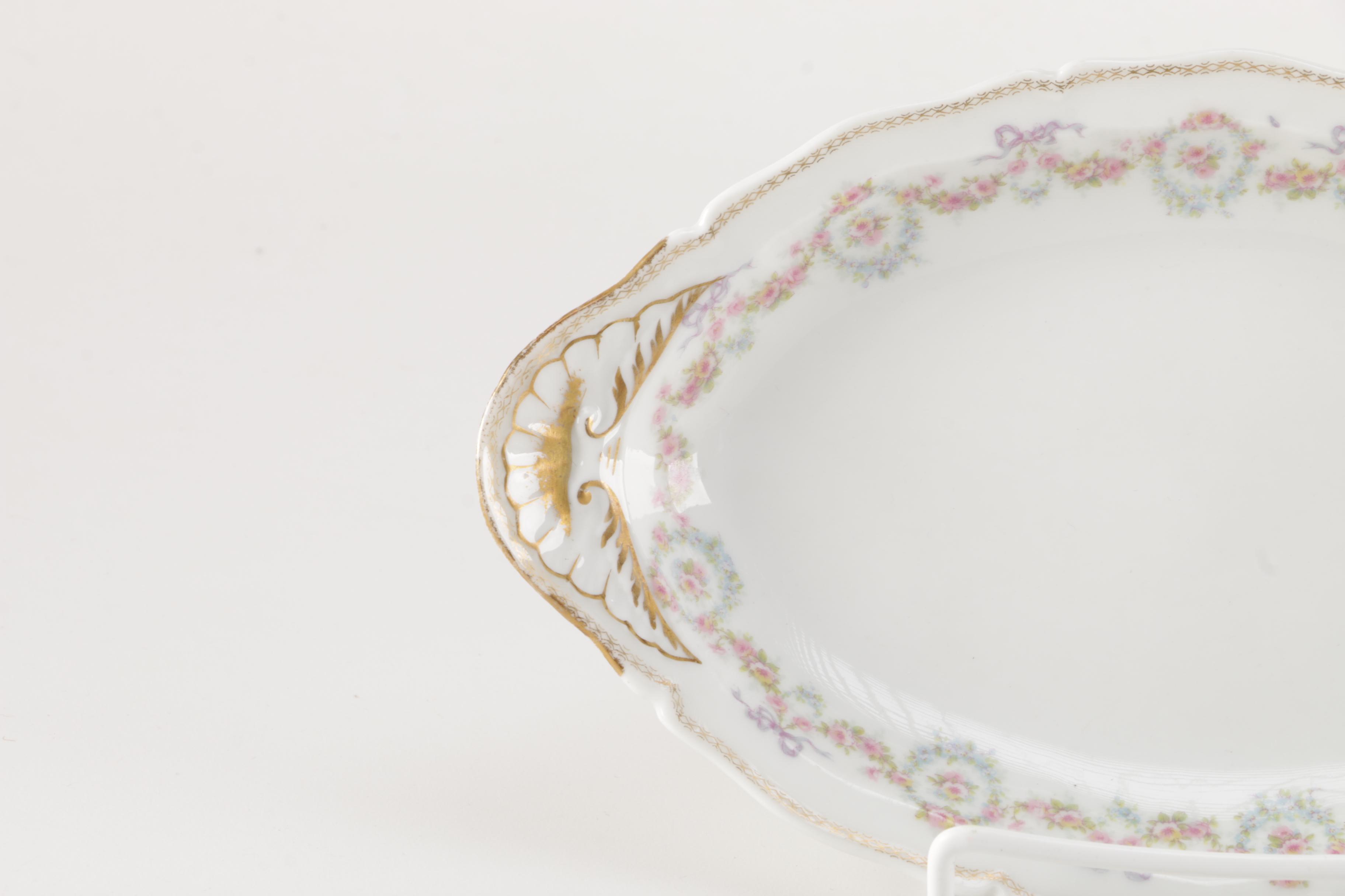 Generous Set of Théodore Haviland Limoges Porcelain Tableware