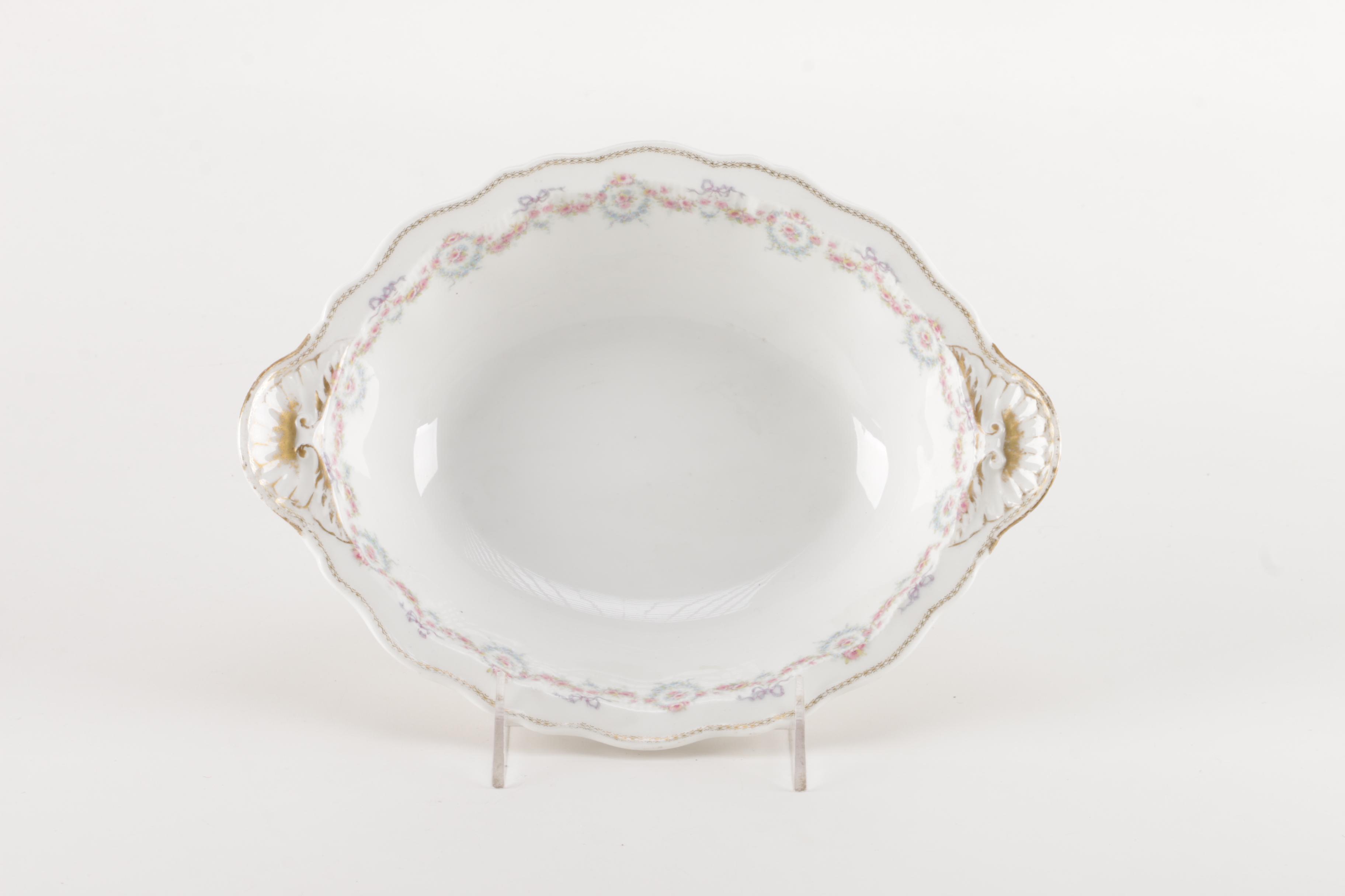 Generous Set of Théodore Haviland Limoges Porcelain Tableware