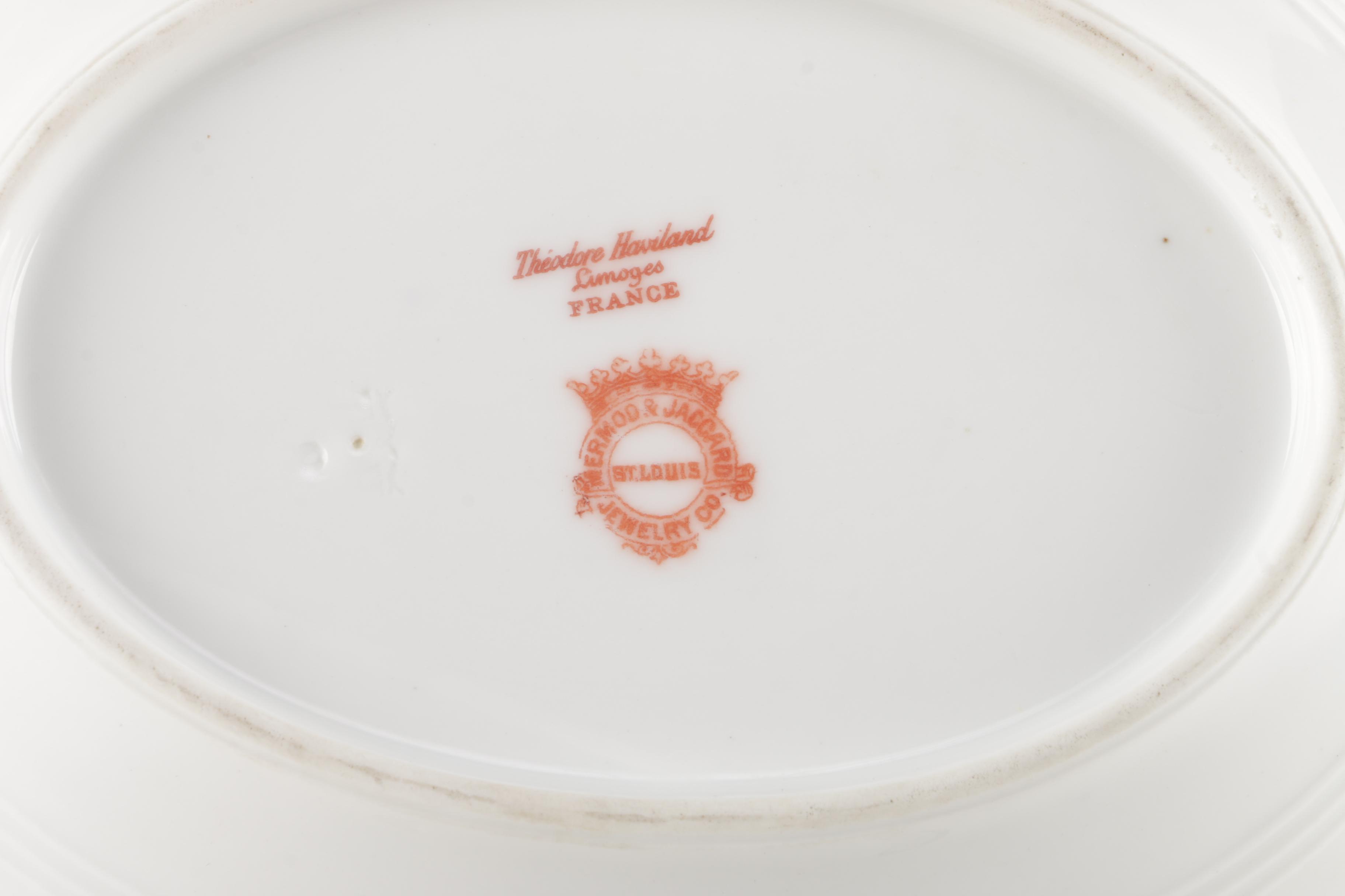 Generous Set of Théodore Haviland Limoges Porcelain Tableware