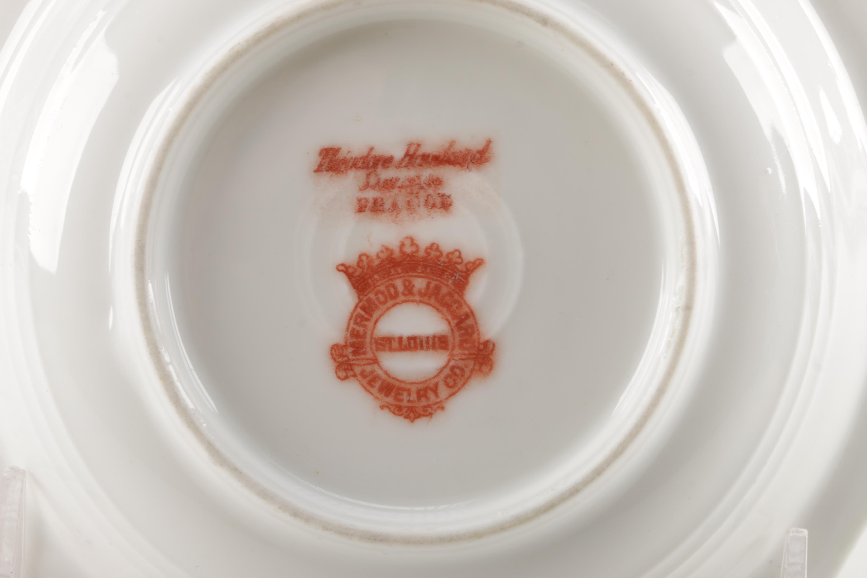 Generous Set of Théodore Haviland Limoges Porcelain Tableware