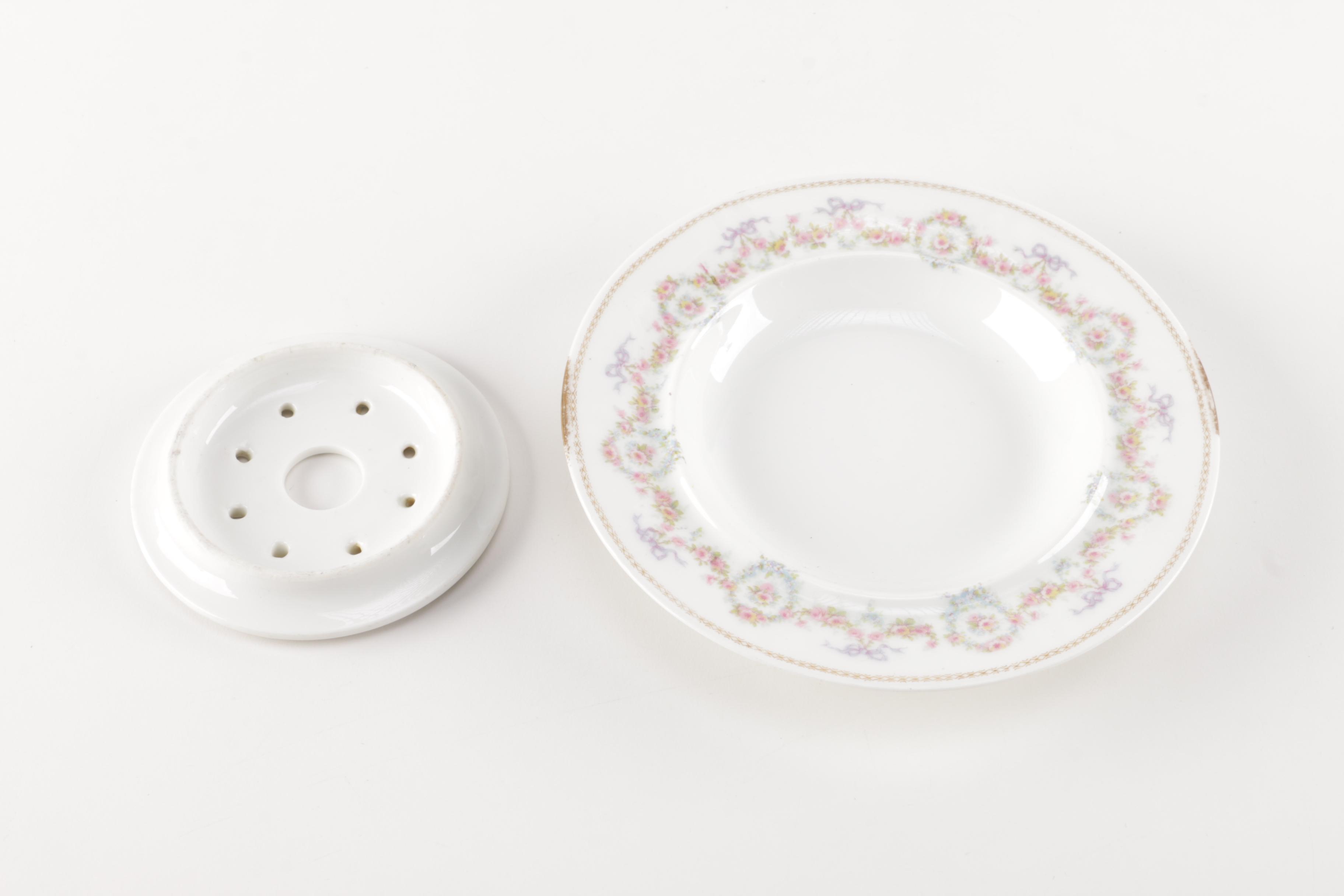 Generous Set of Théodore Haviland Limoges Porcelain Tableware