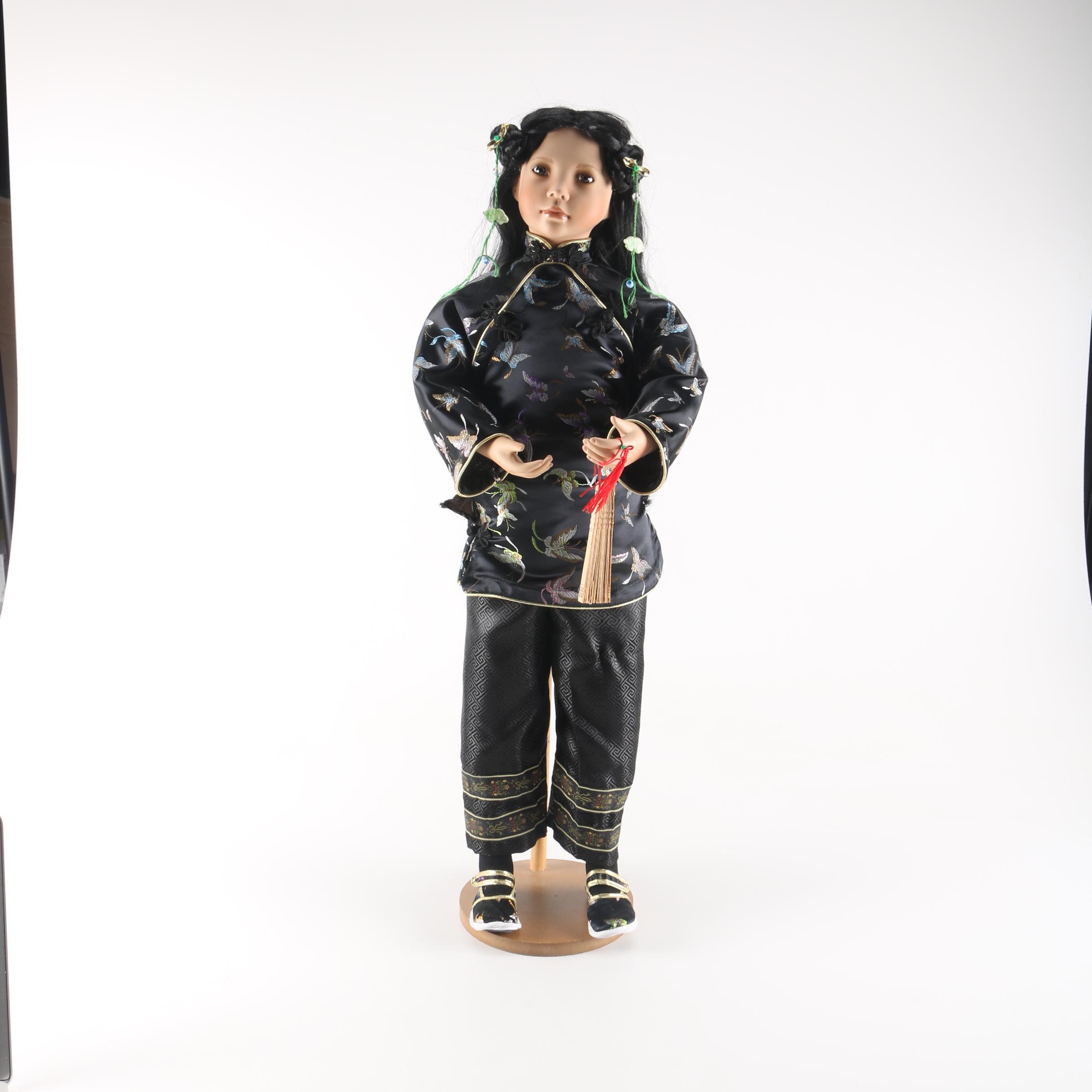 Southeast Asian Inspired Porcelain Doll