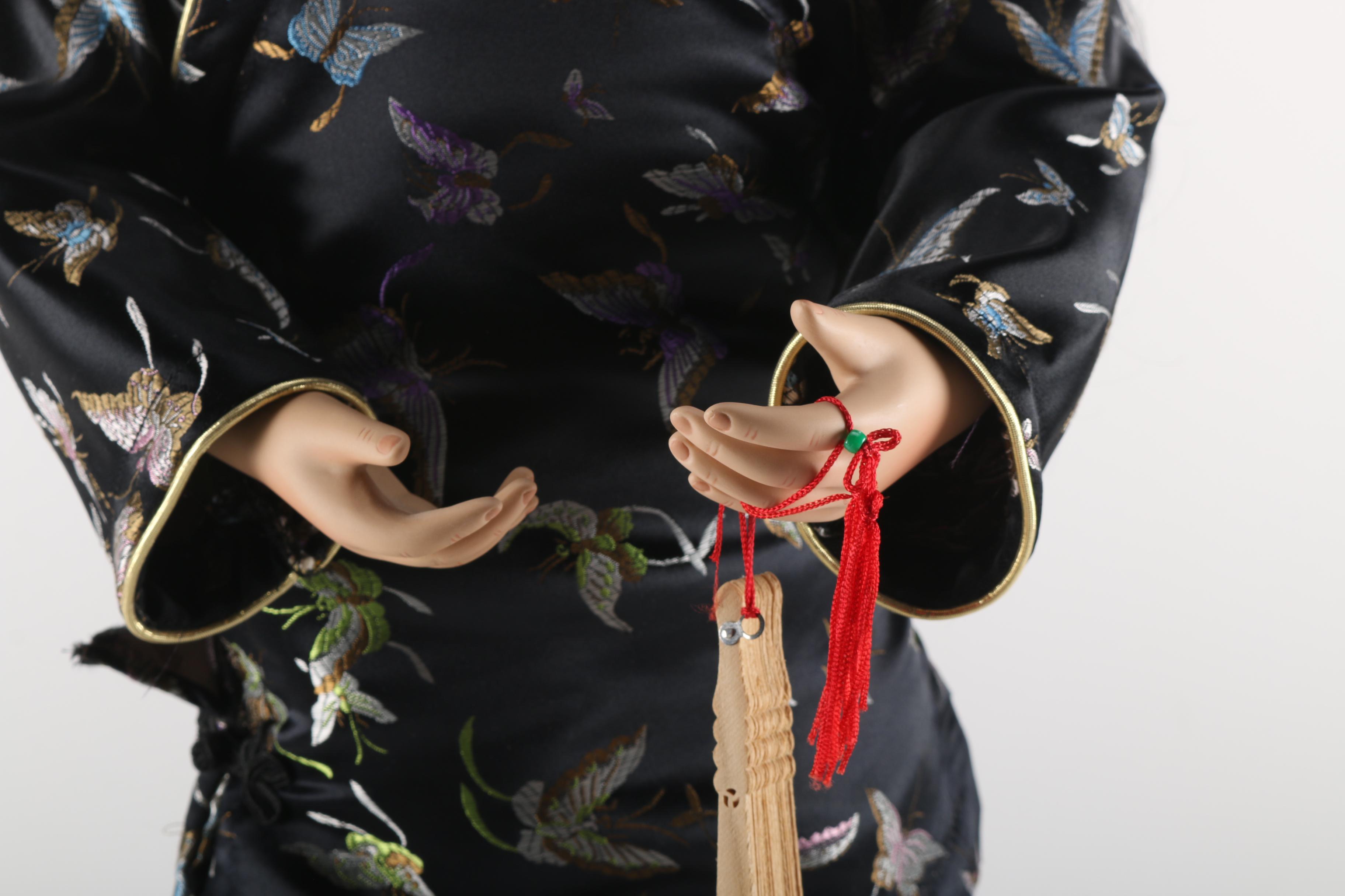 Southeast Asian Inspired Porcelain Doll