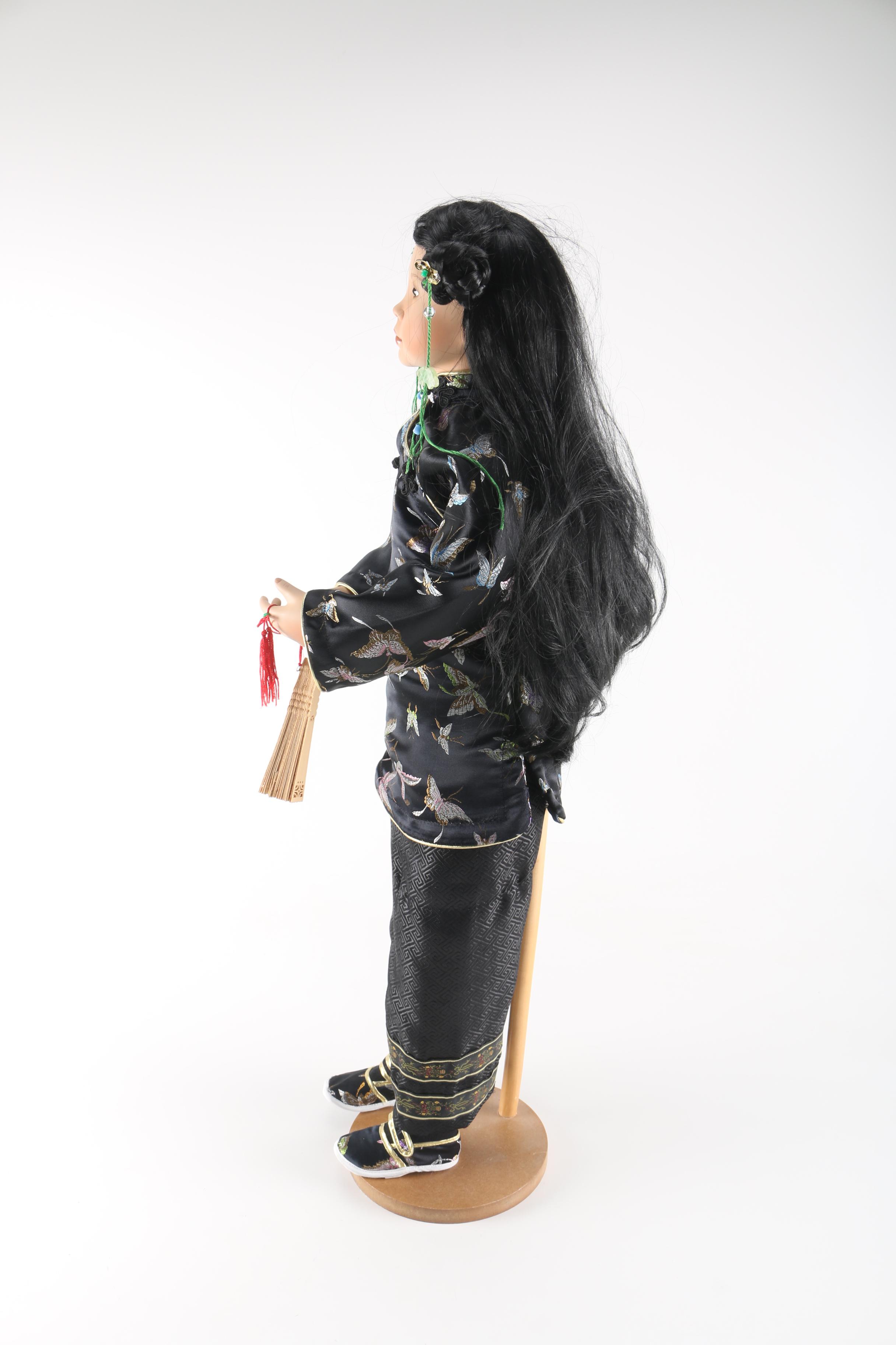 Southeast Asian Inspired Porcelain Doll