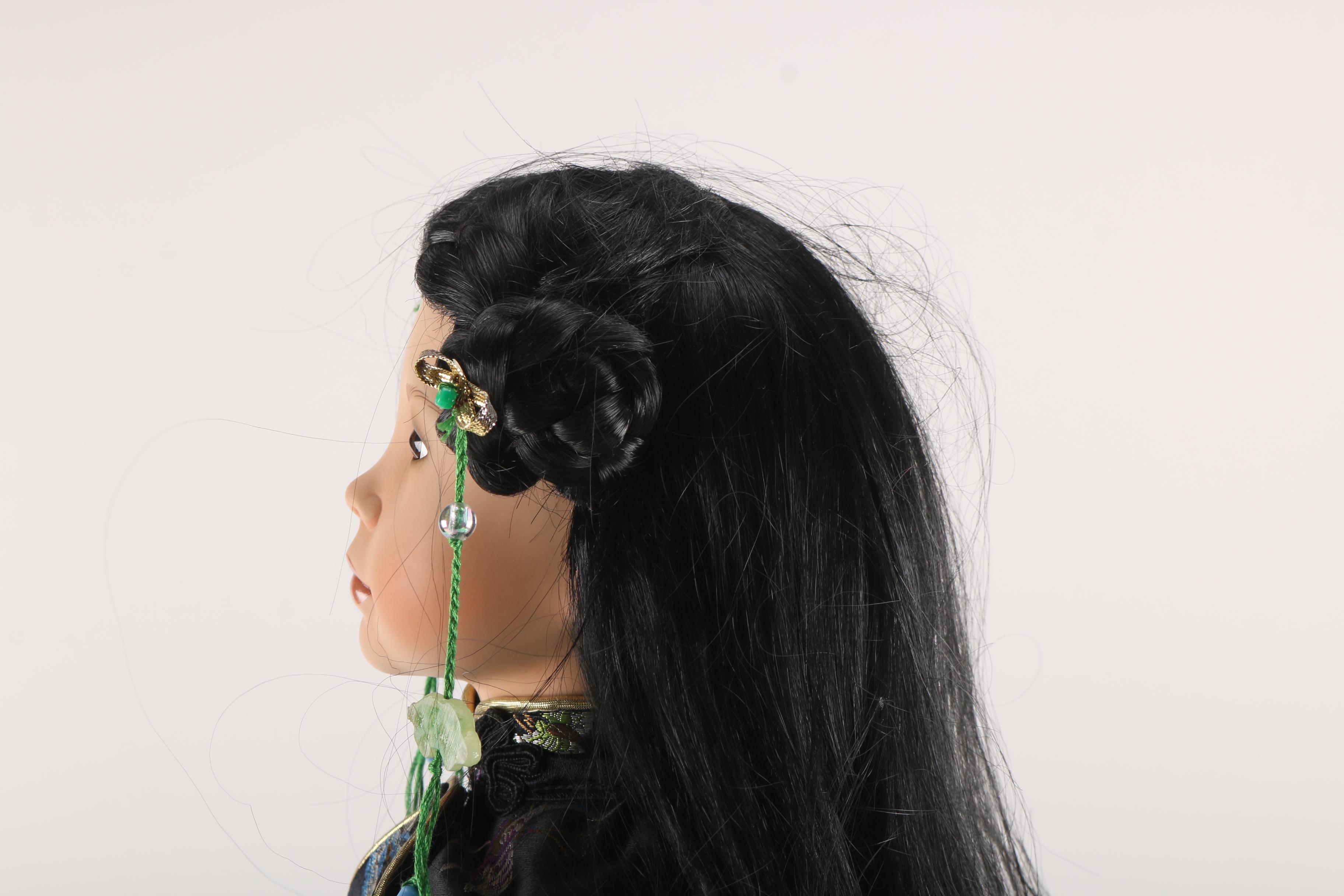 Southeast Asian Inspired Porcelain Doll