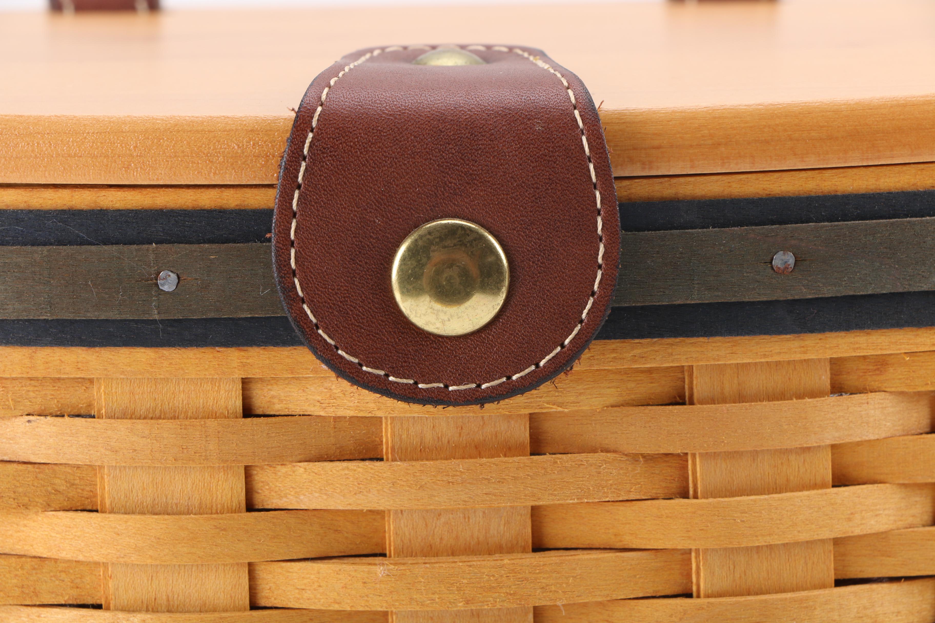 Longabeger Large Saddlebrook Basket