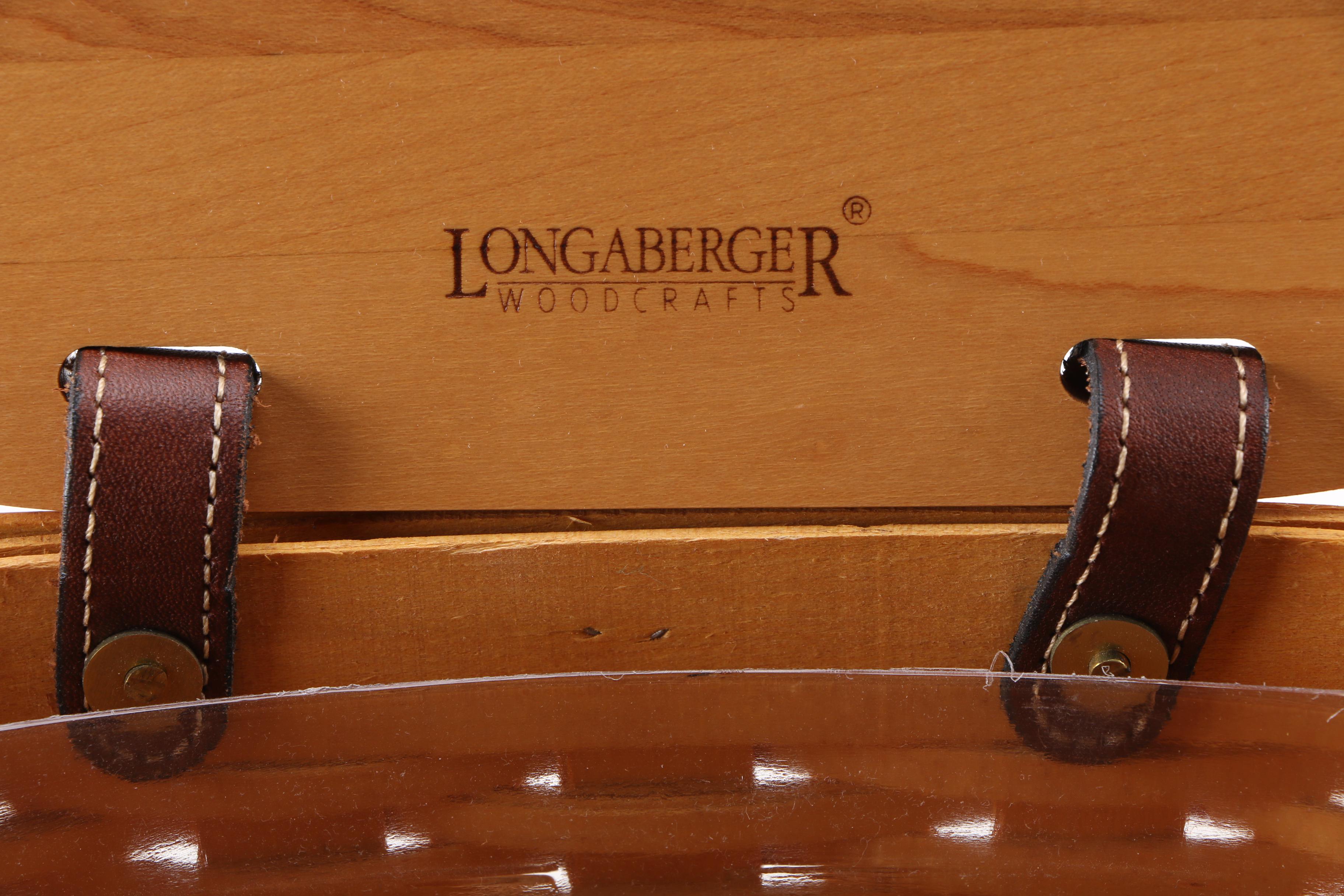Longabeger Large Saddlebrook Basket