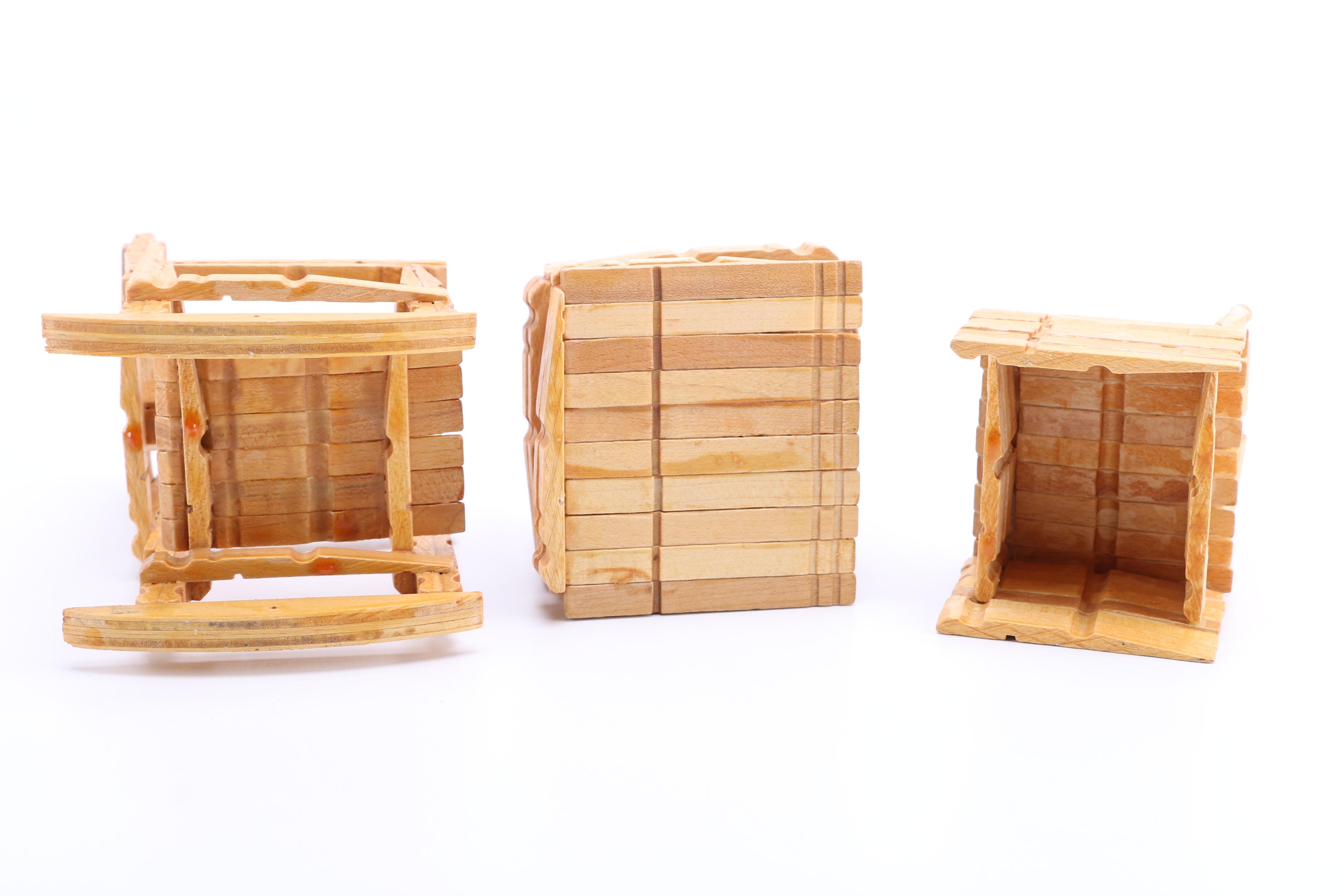 Dollhouse Furniture Chairs and Tables