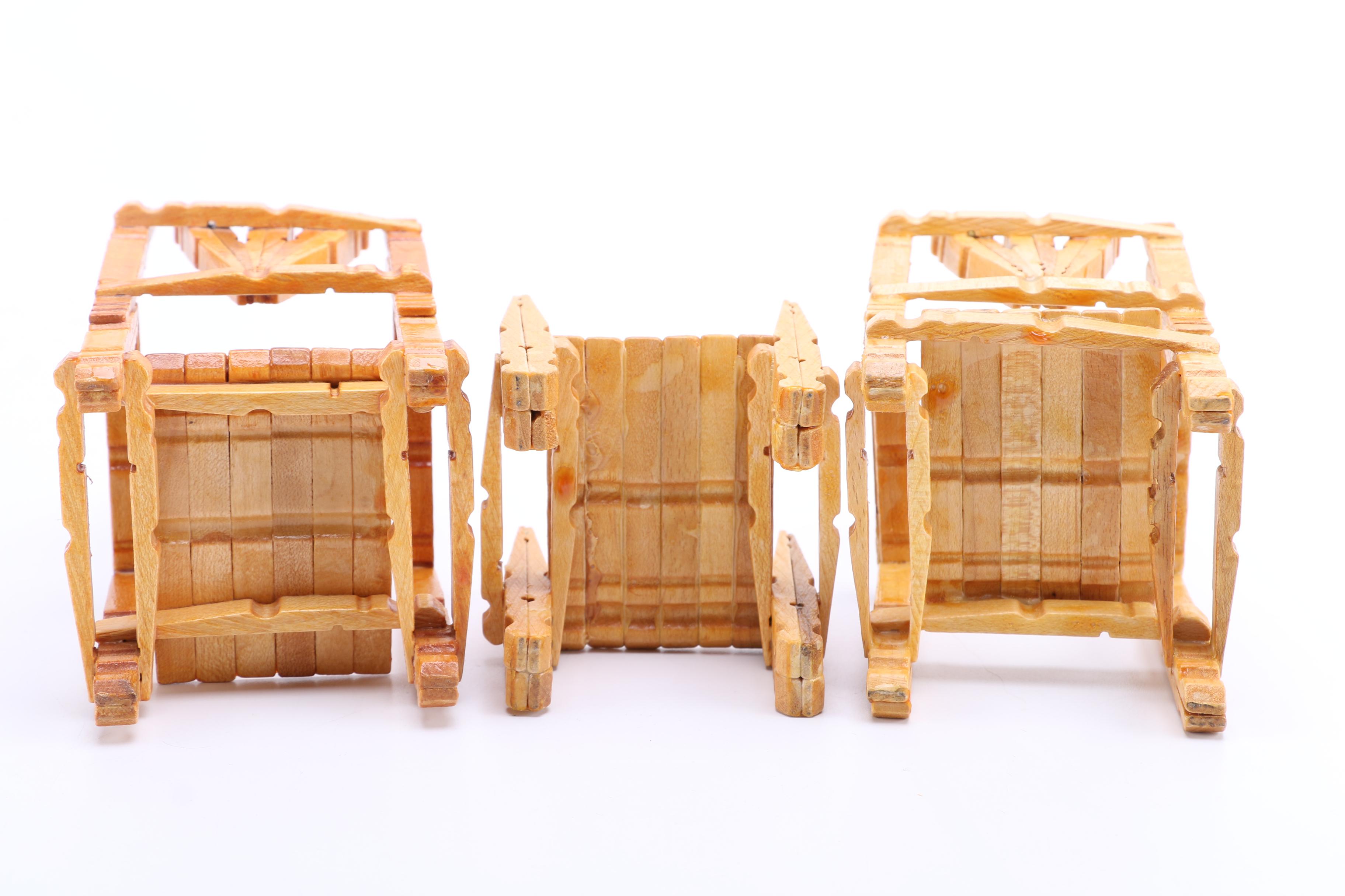 Dollhouse Furniture Chairs and Tables