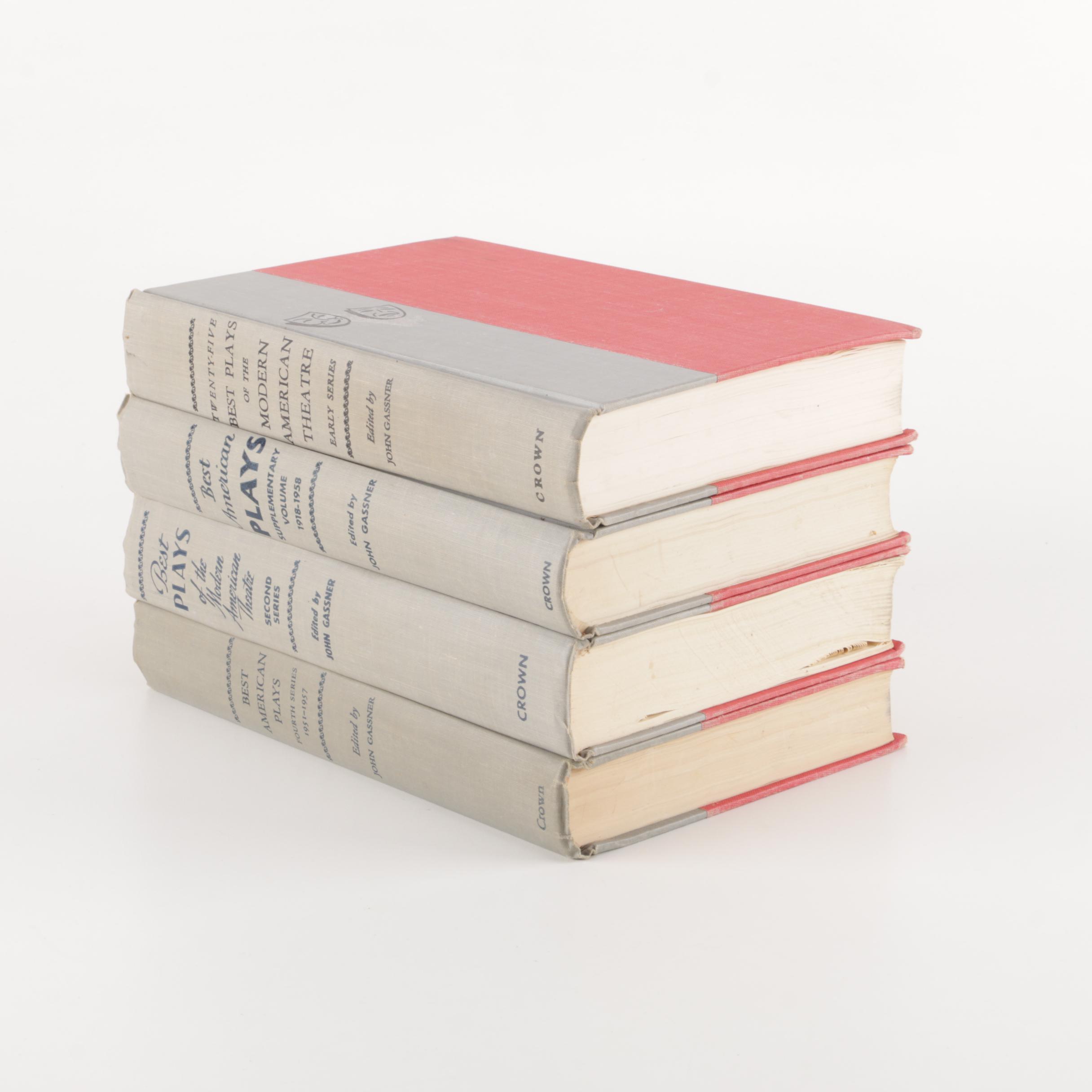 "Best American Plays" by John Gassner Four Volume Set