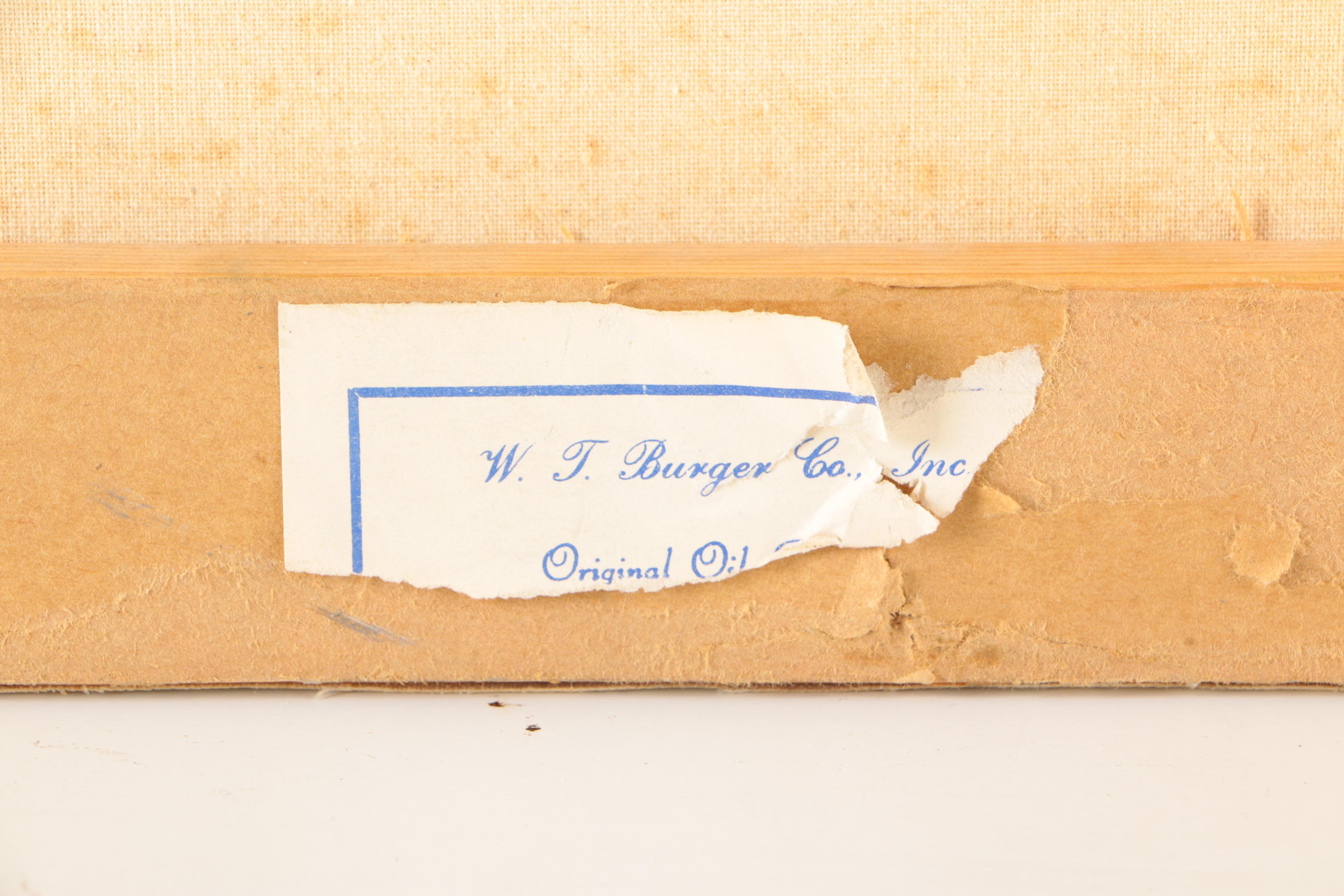 Romantic Style Oil Painting on Canvas by Rosati