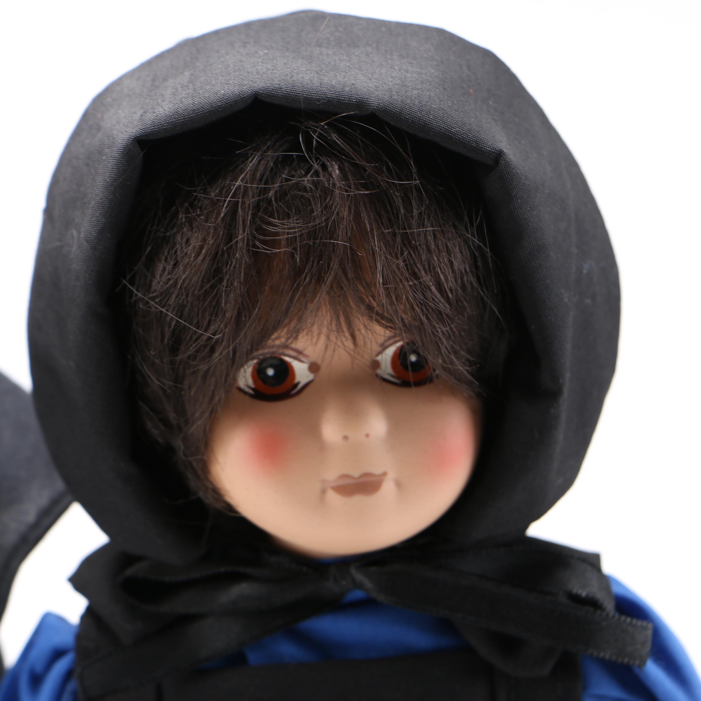 Nun and Amish Porcelain Dolls