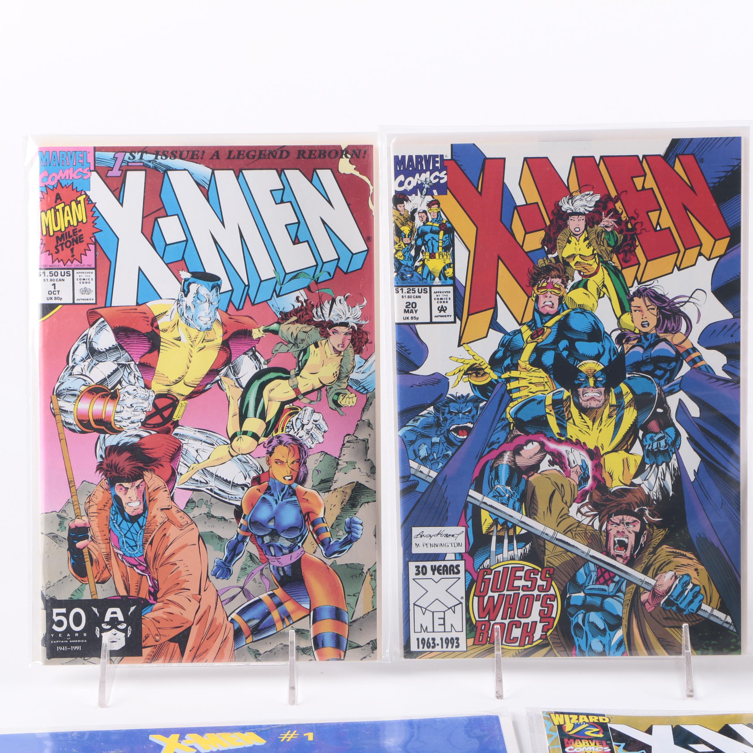 Assorted Modern Age "X-Men" Comics Including Series 1 Issue 1