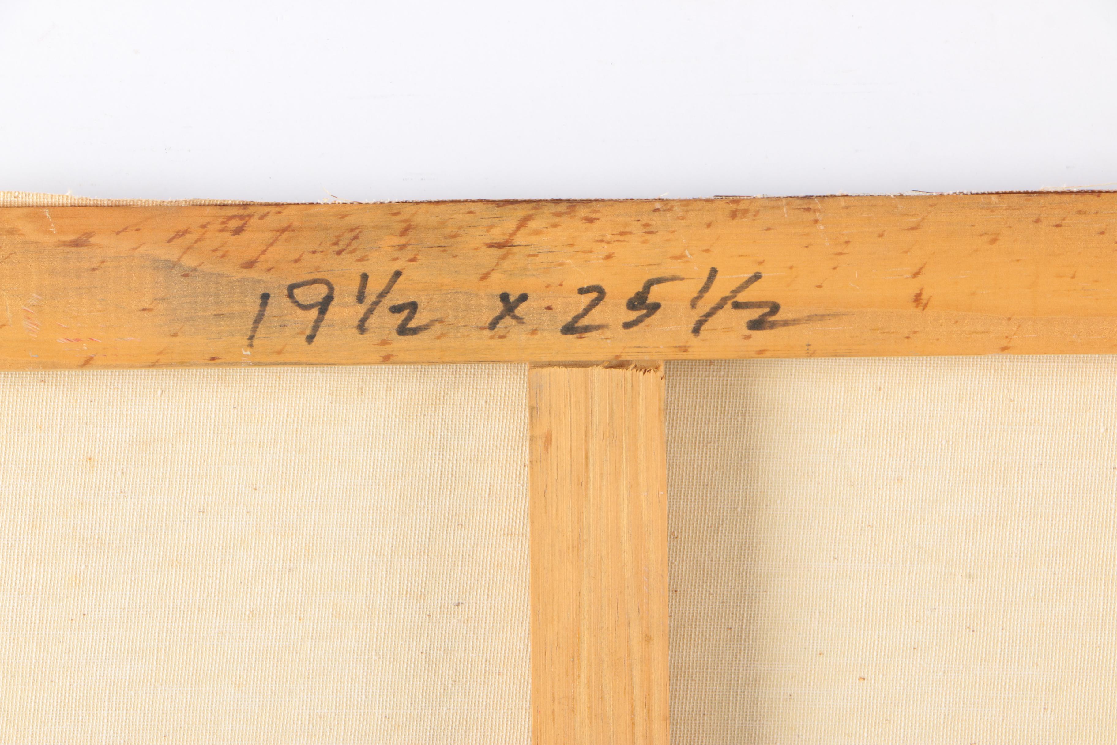 Albert Grifon Oil Painting on Canvas Impressionistic Seascape with Ships