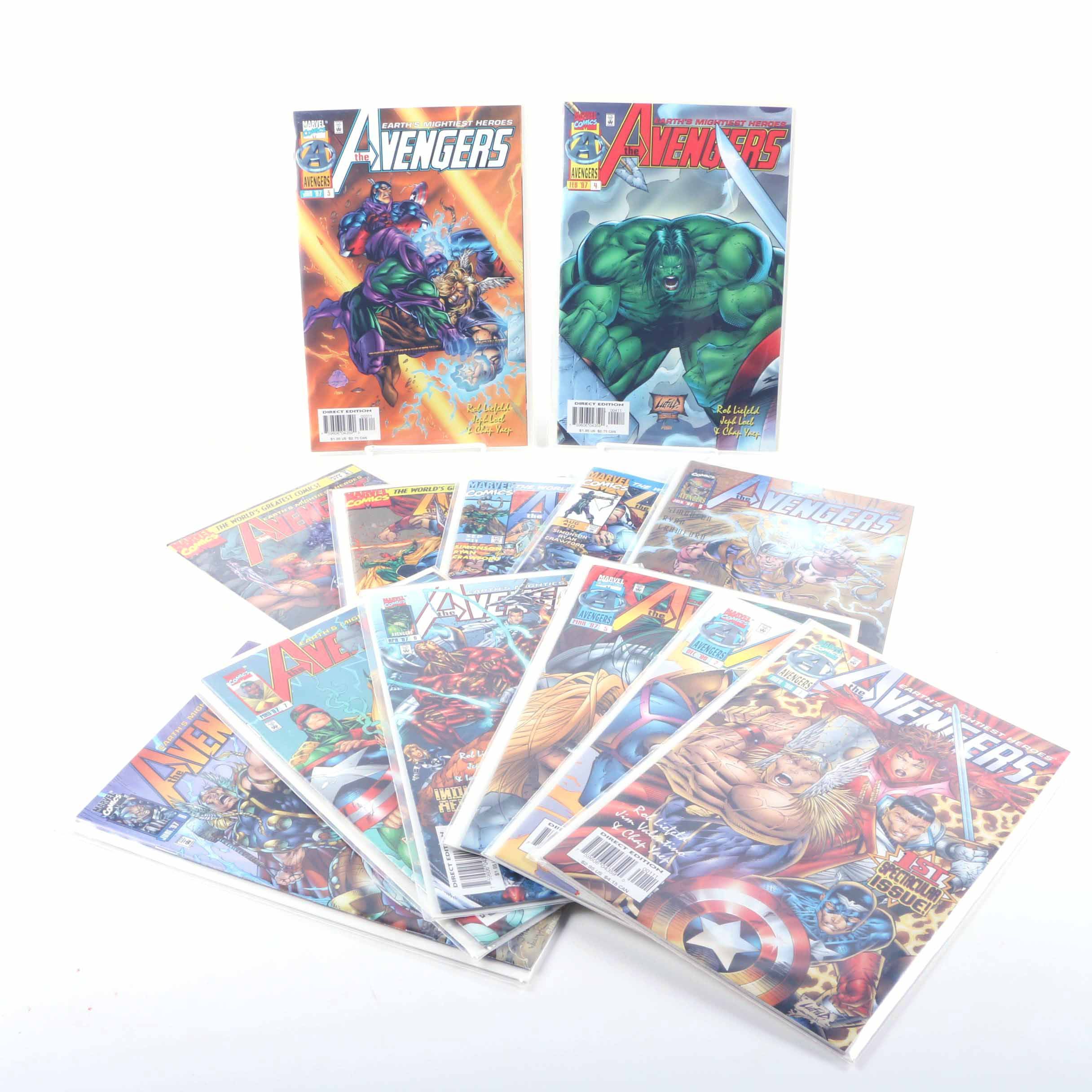 "The Avengers" 1996 Marvel Comic Books