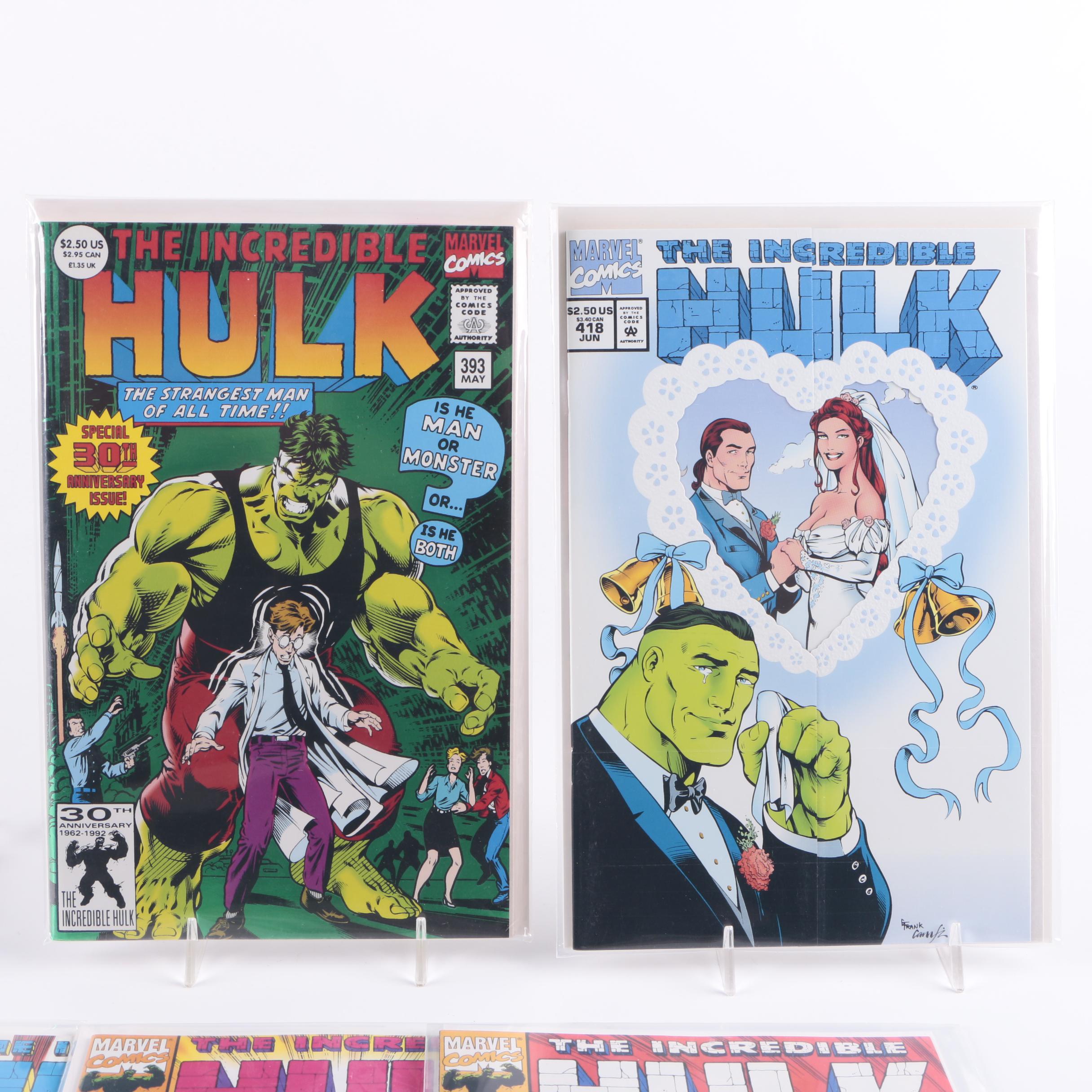 Assorted Marvel Modern Age Comics Featuring "The Hulk"