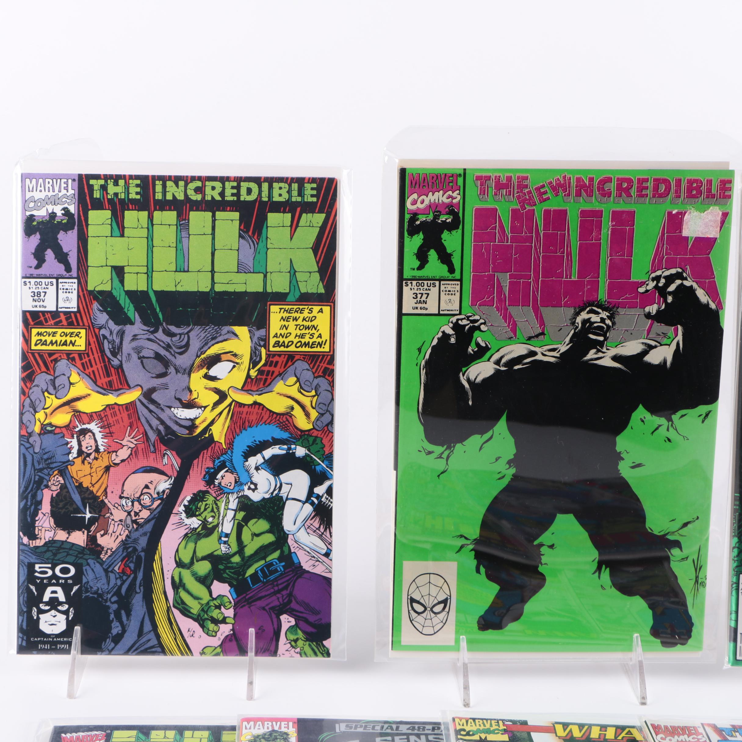 Assorted Marvel Modern Age Comics Featuring "The Hulk"