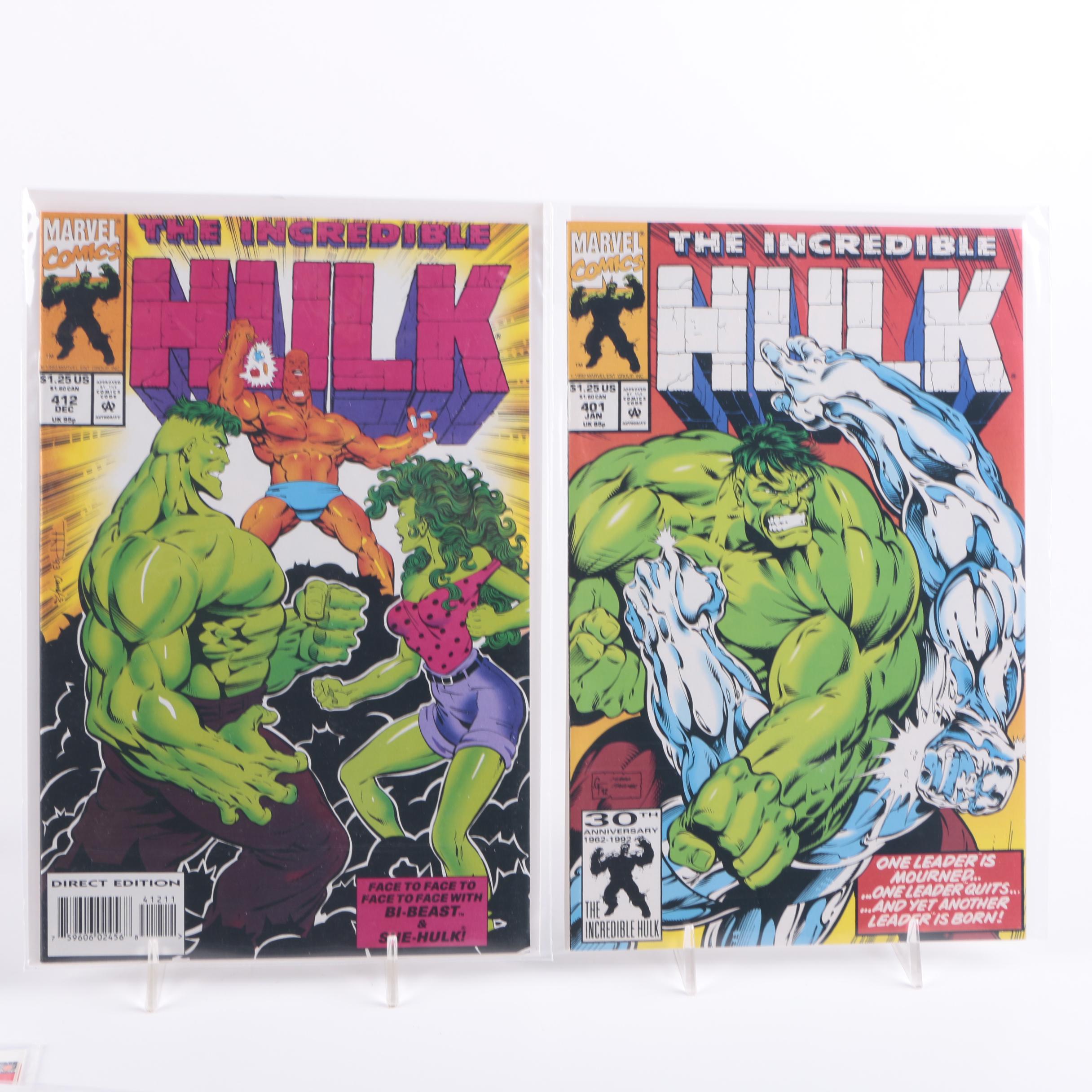 Assorted Marvel Modern Age Comics Featuring "The Hulk"