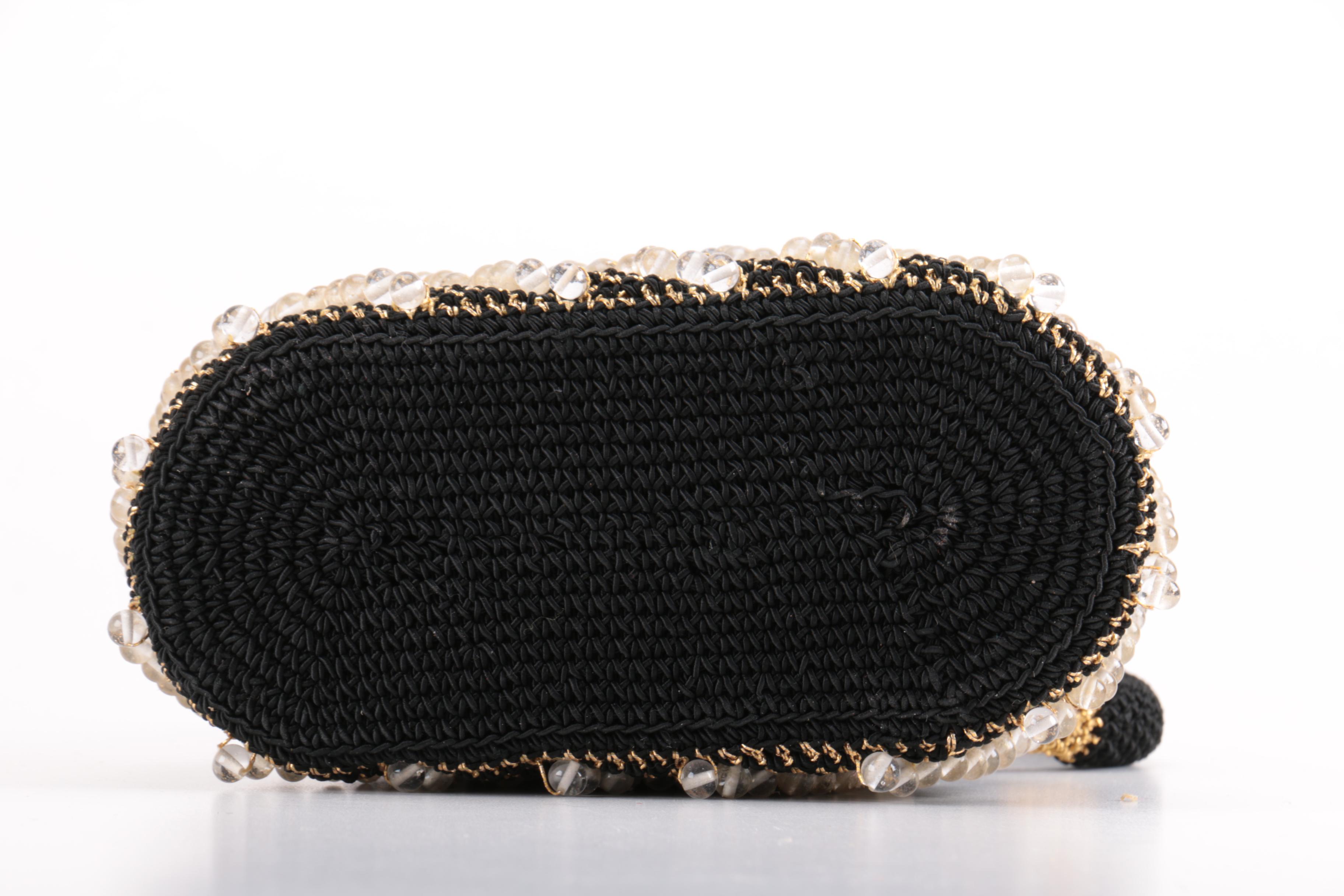 Vintage German Beaded Gate Top Beggars Purse