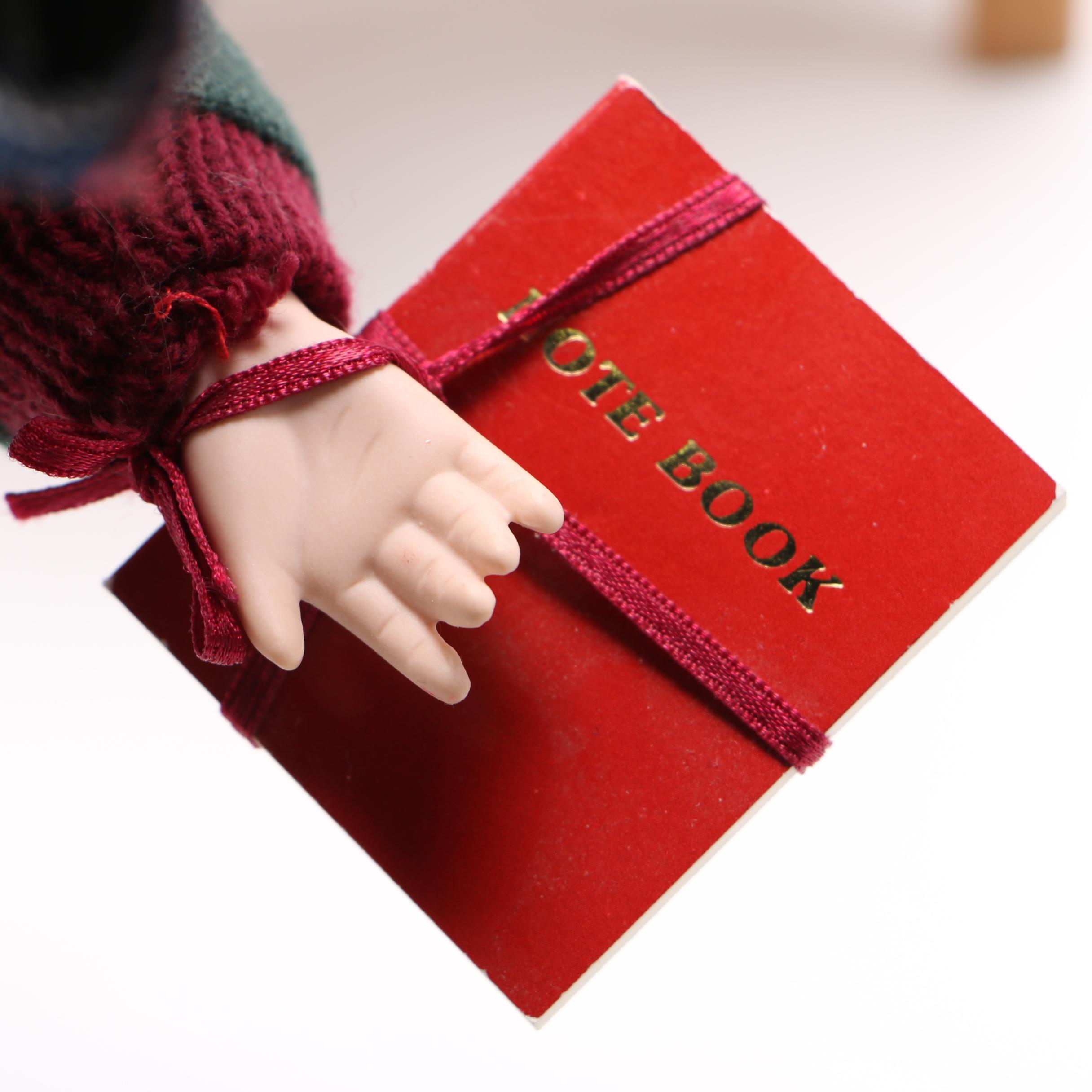 Vintage Style School Girl Doll