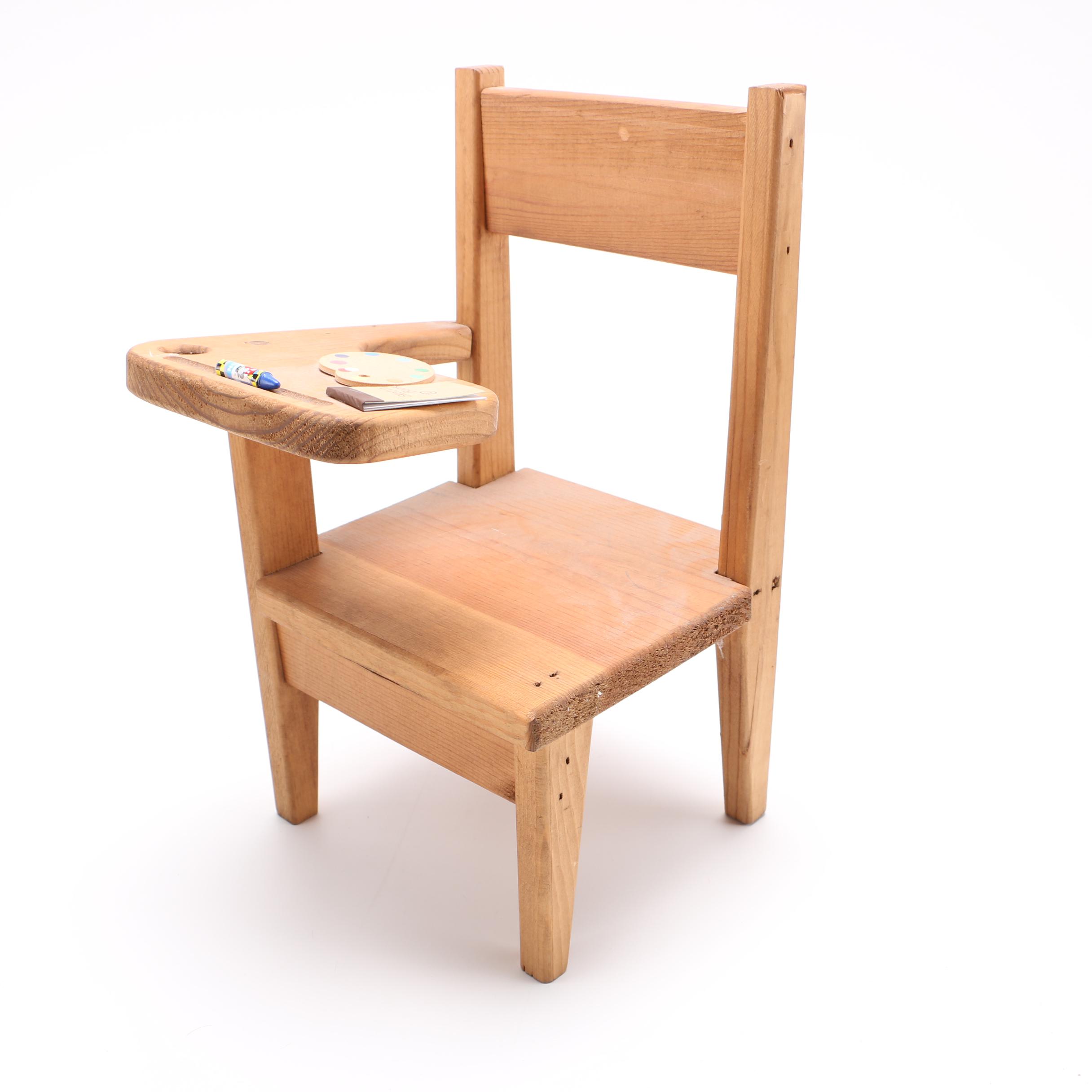 Vintage Style School Girl Doll