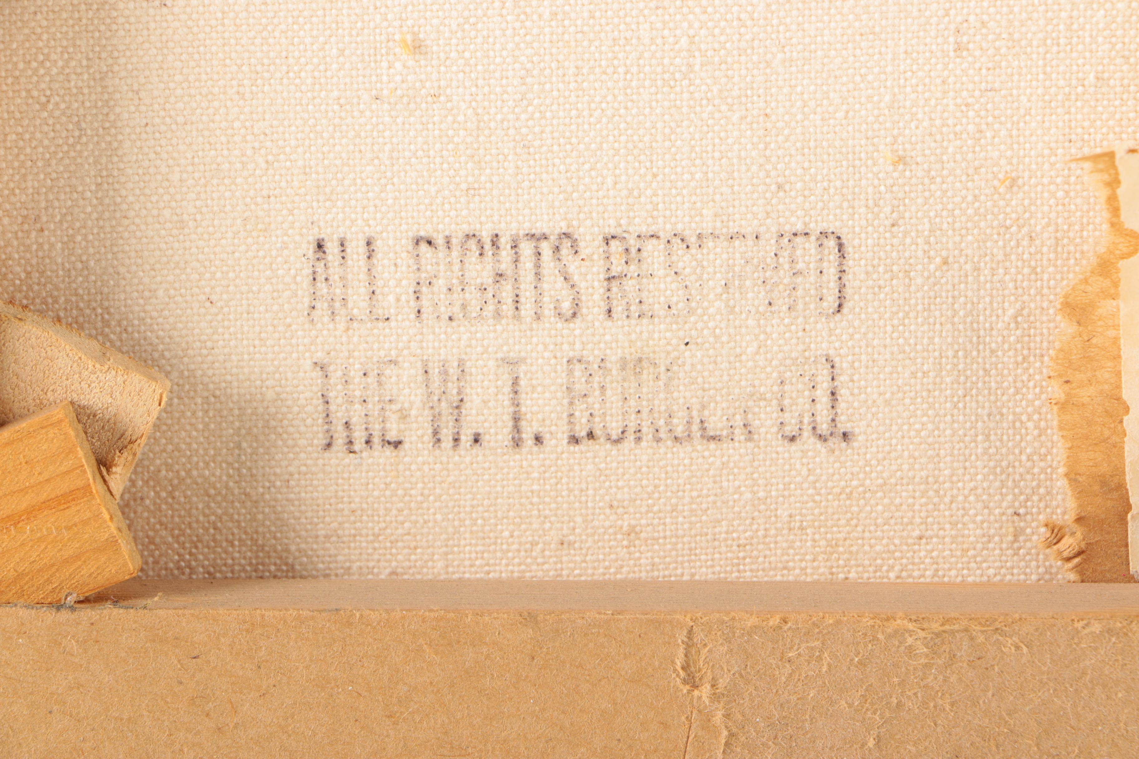 Ronald Banwell Oil Painting on Canvas "Ducks"