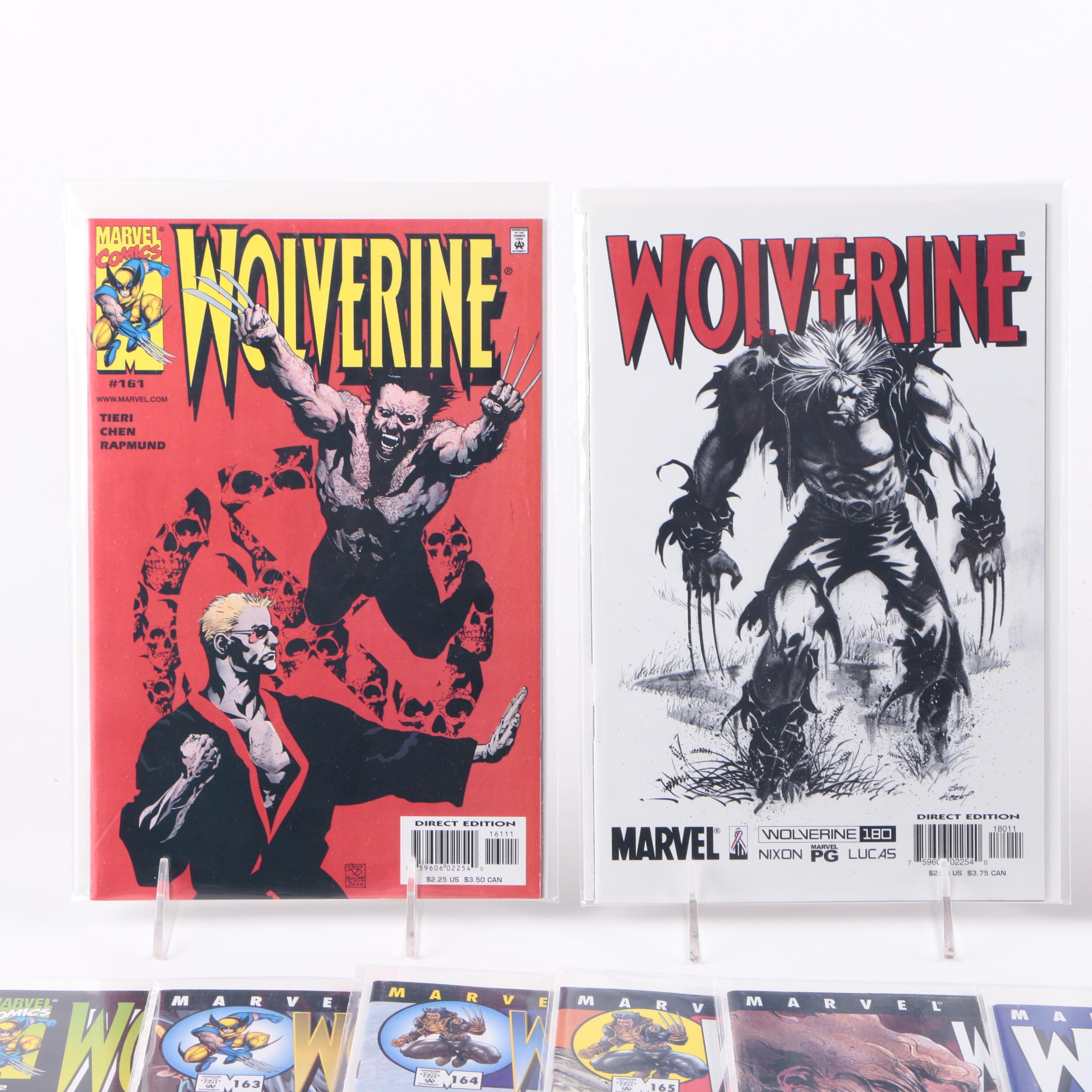 "Wolverine" Series 1 Issues 161-189