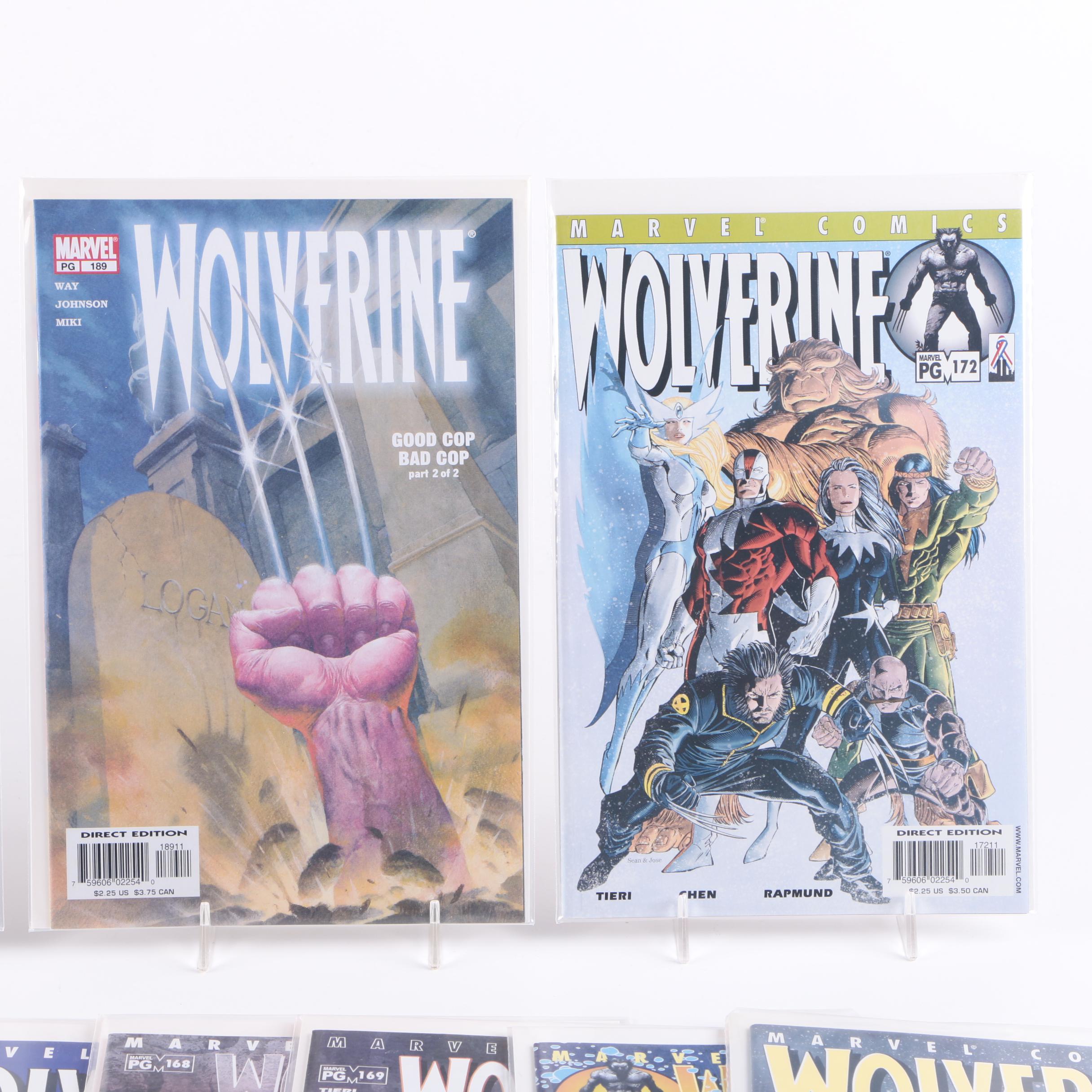 "Wolverine" Series 1 Issues 161-189