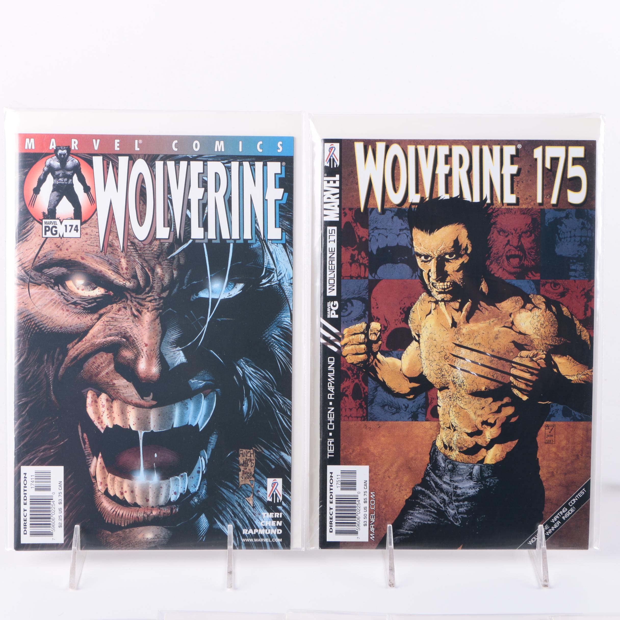 "Wolverine" Series 1 Issues 161-189