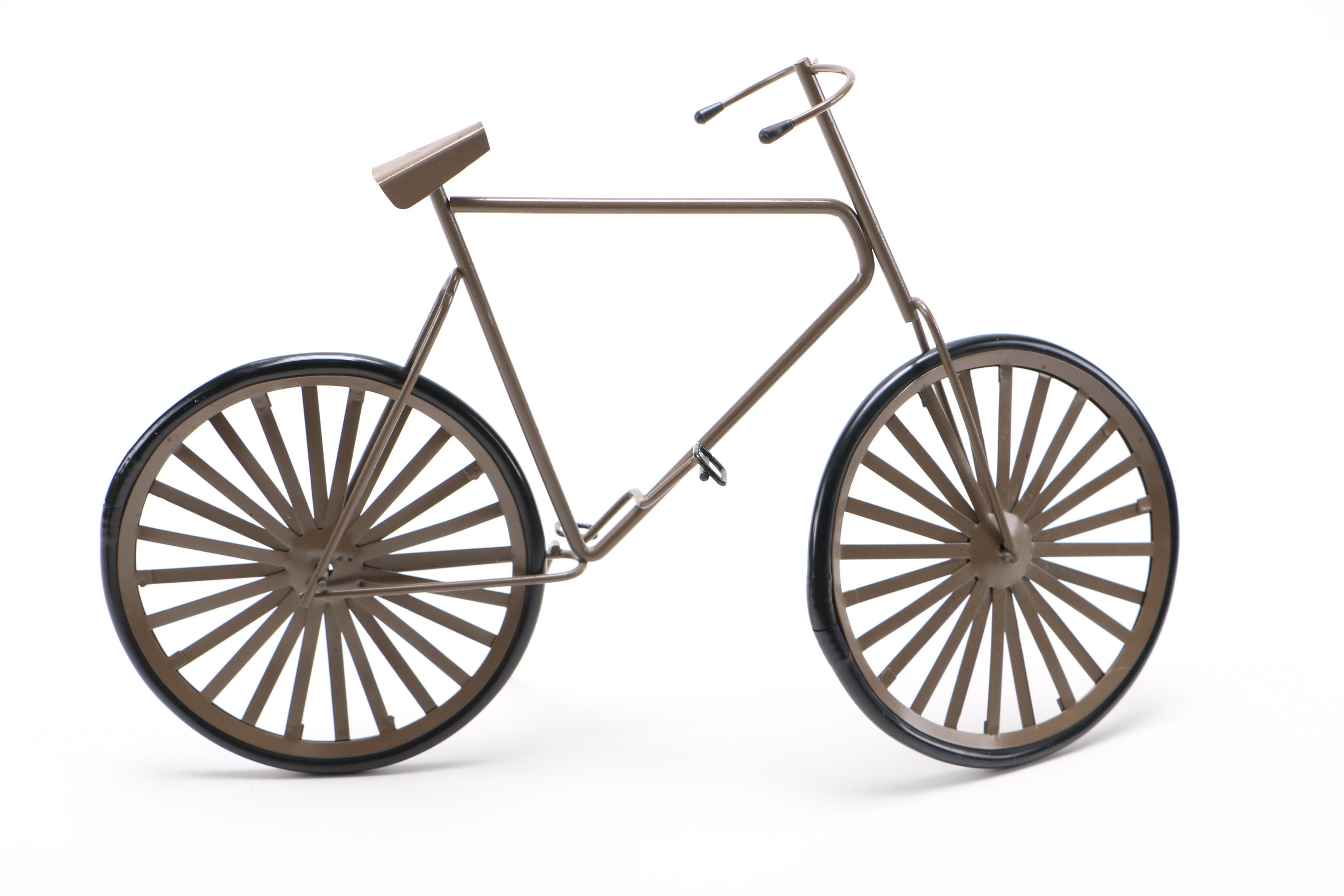 Geppeddo Collector's Series Newsboy Style Doll with Bicycle