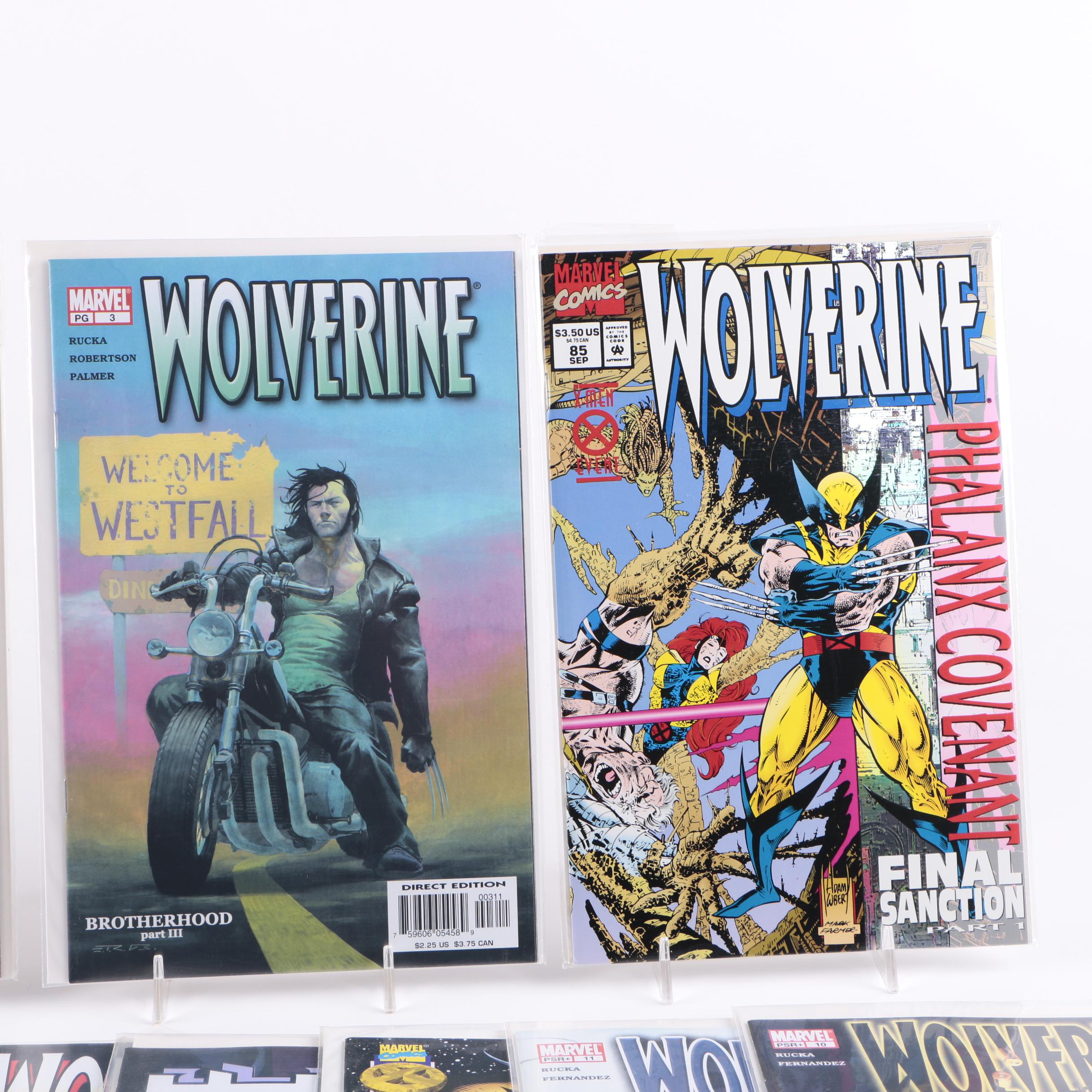 Assortment of Twenty "Wolverine" Comics